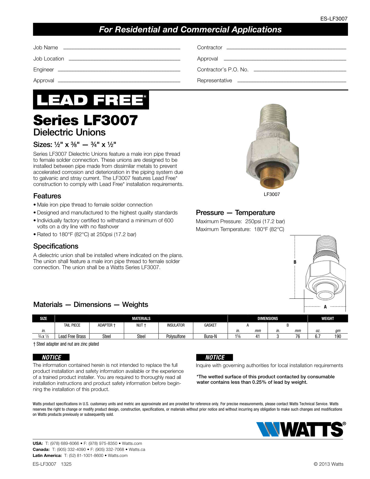 Serie LF3007