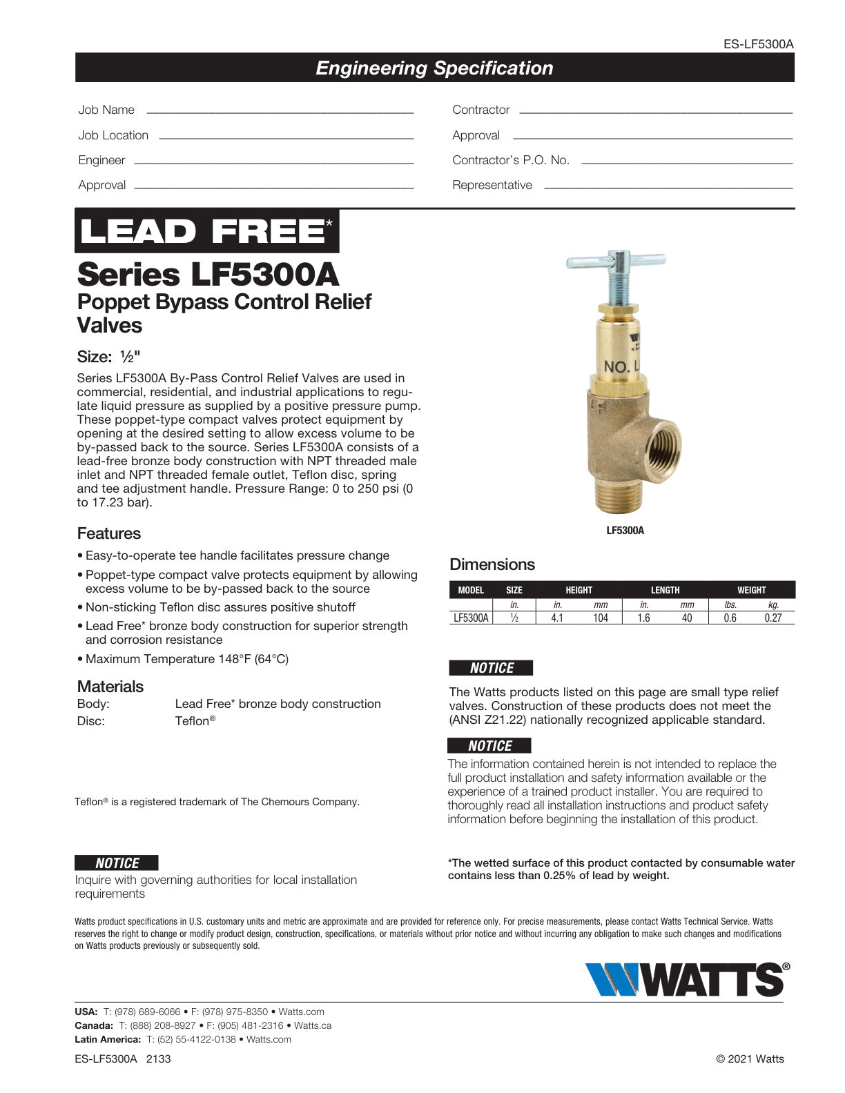 Serie LF5300A