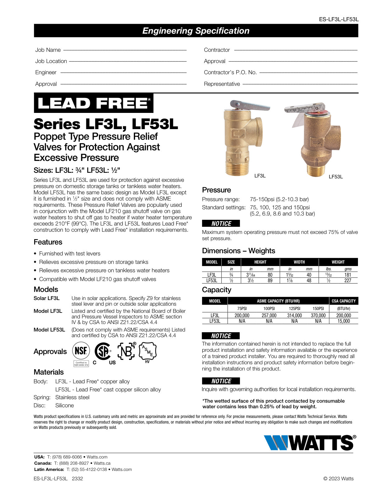 Serie LF53L
