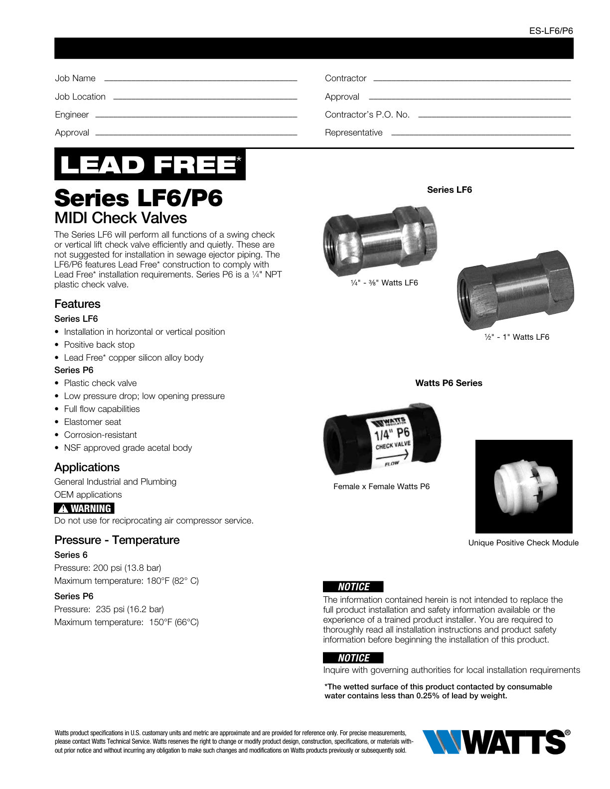 Serie LF6