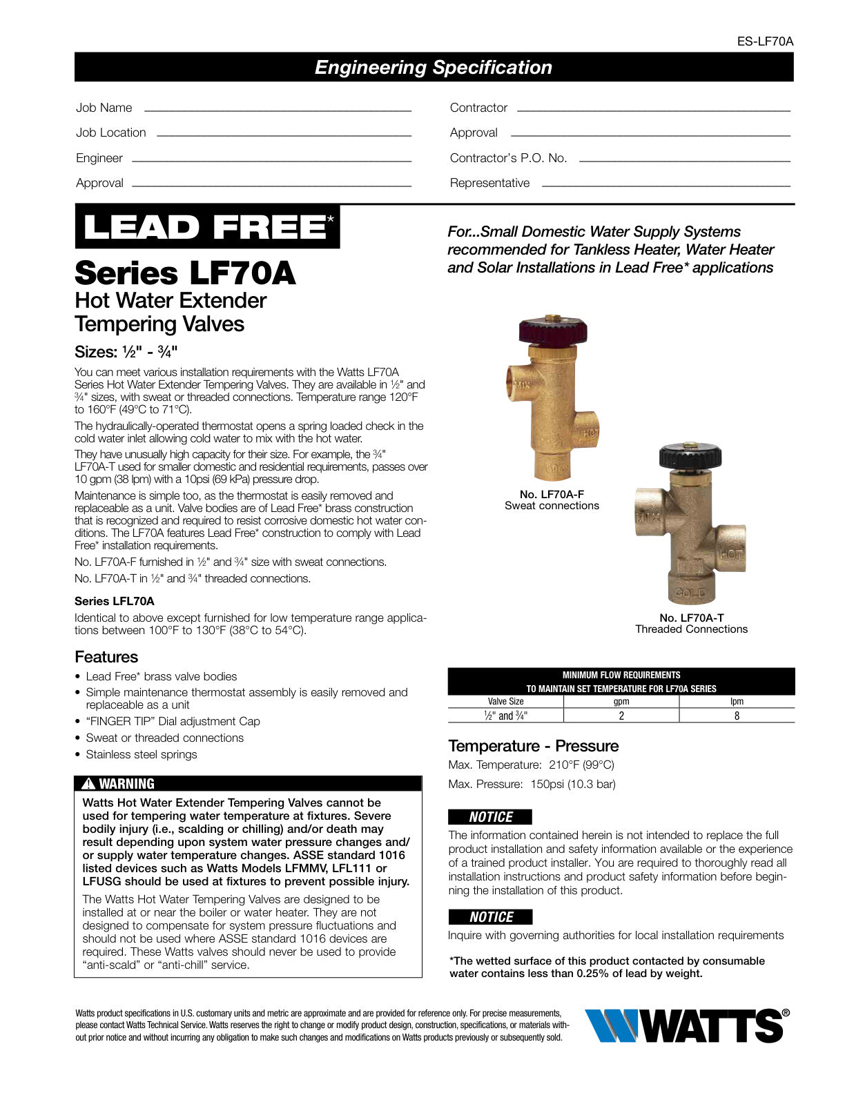 Serie LF70A