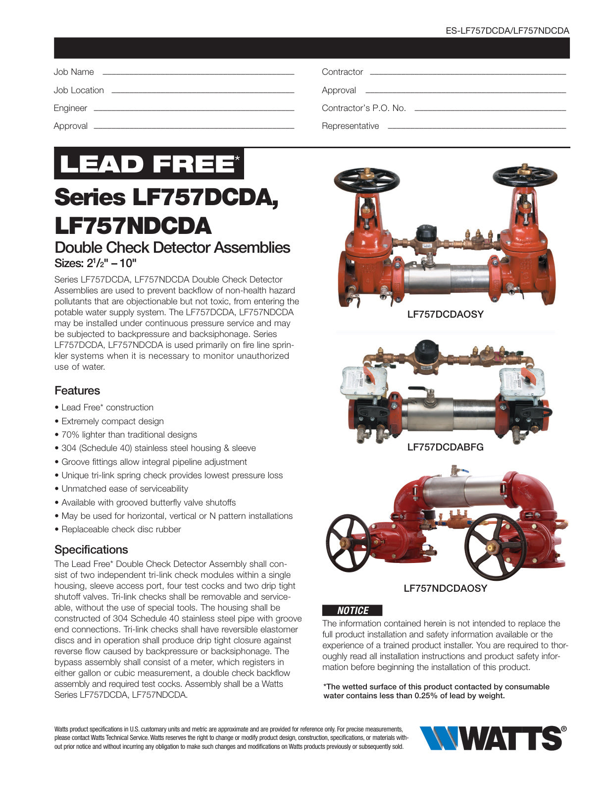 Serie LF757DCDA