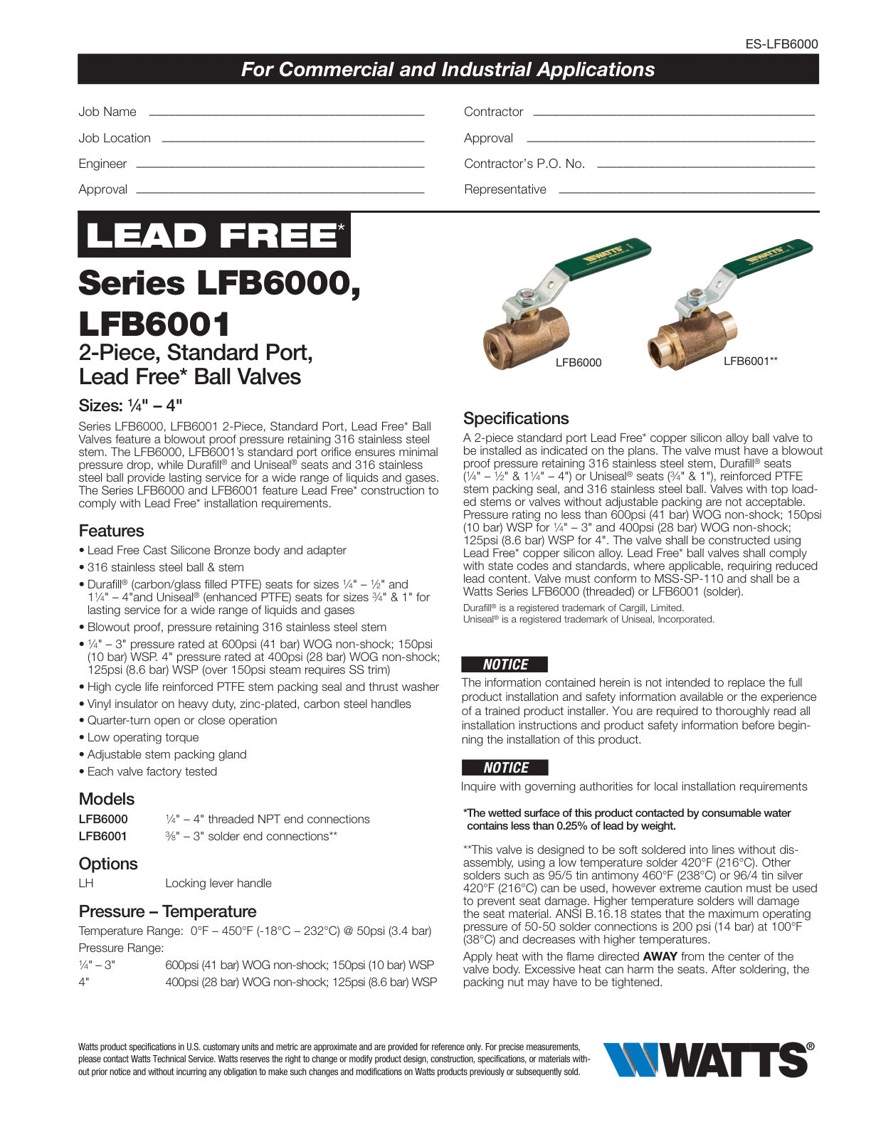 Serie LFB6000