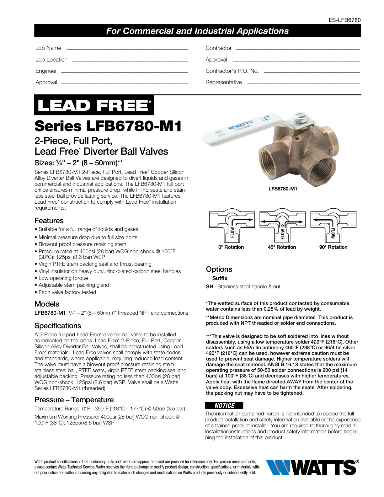 Serie LFB6780 M1