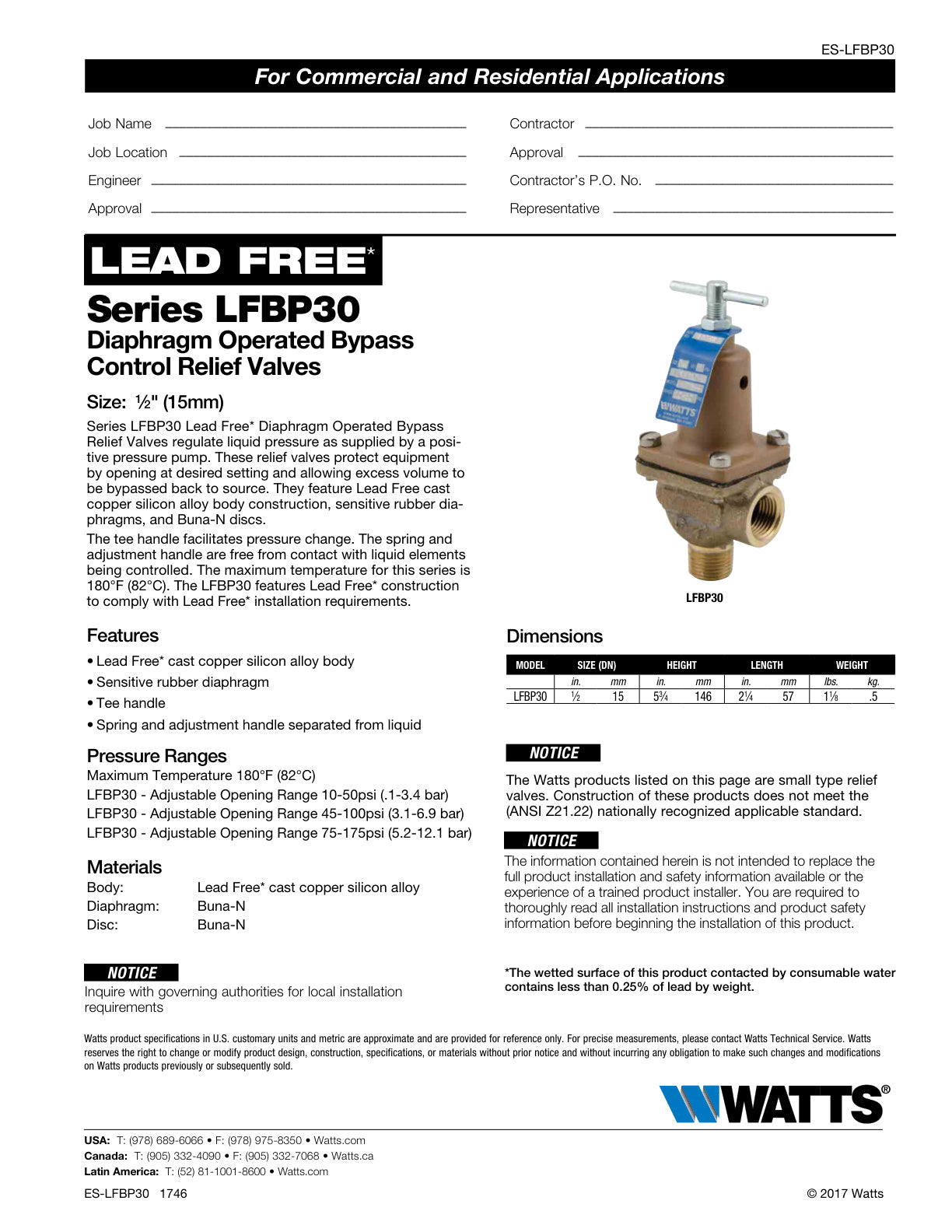 Serie LFBP30