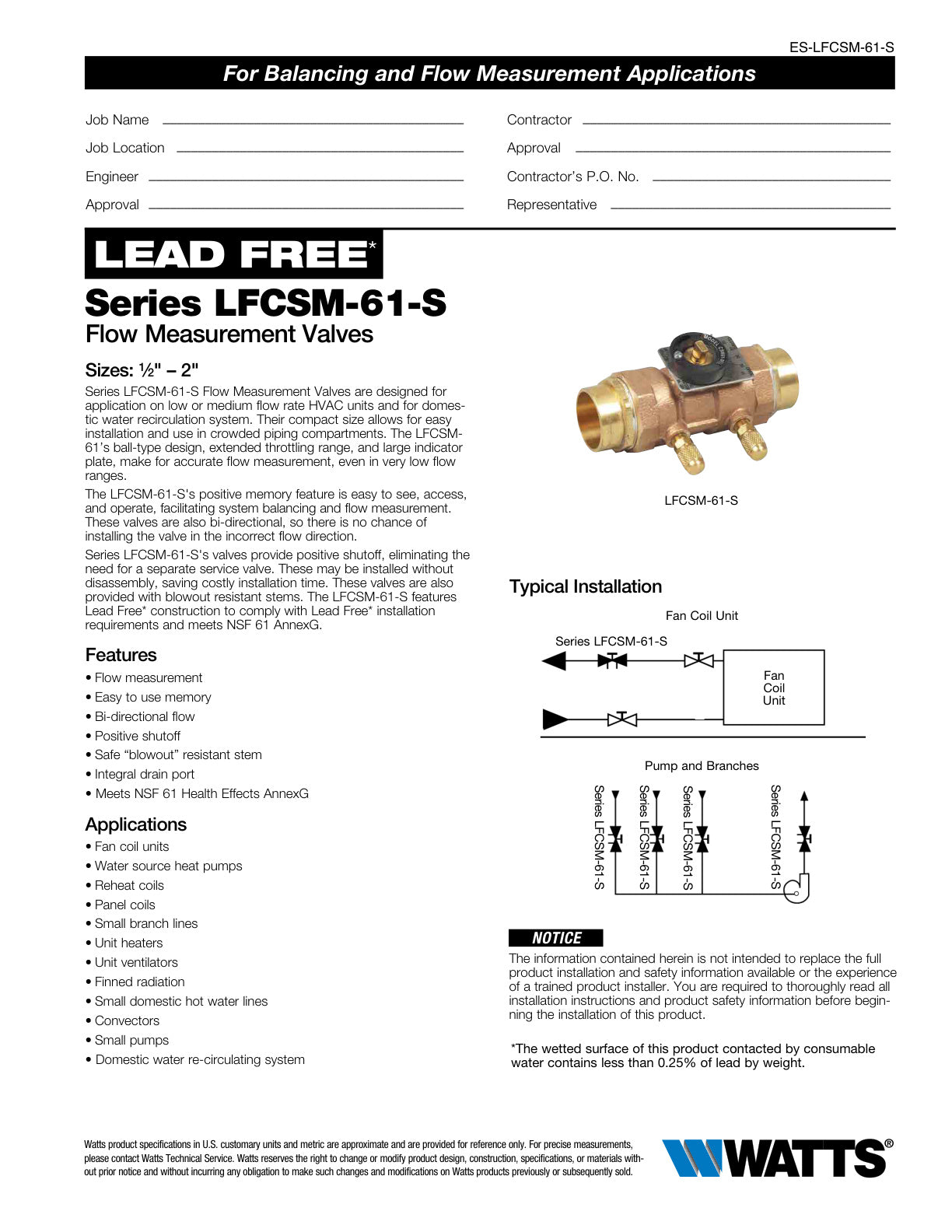 Serie LFCSM 61 S
