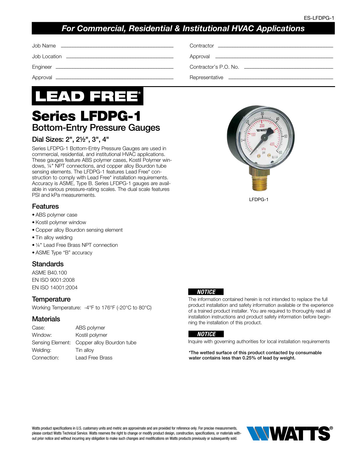 Serie LFDPG 1