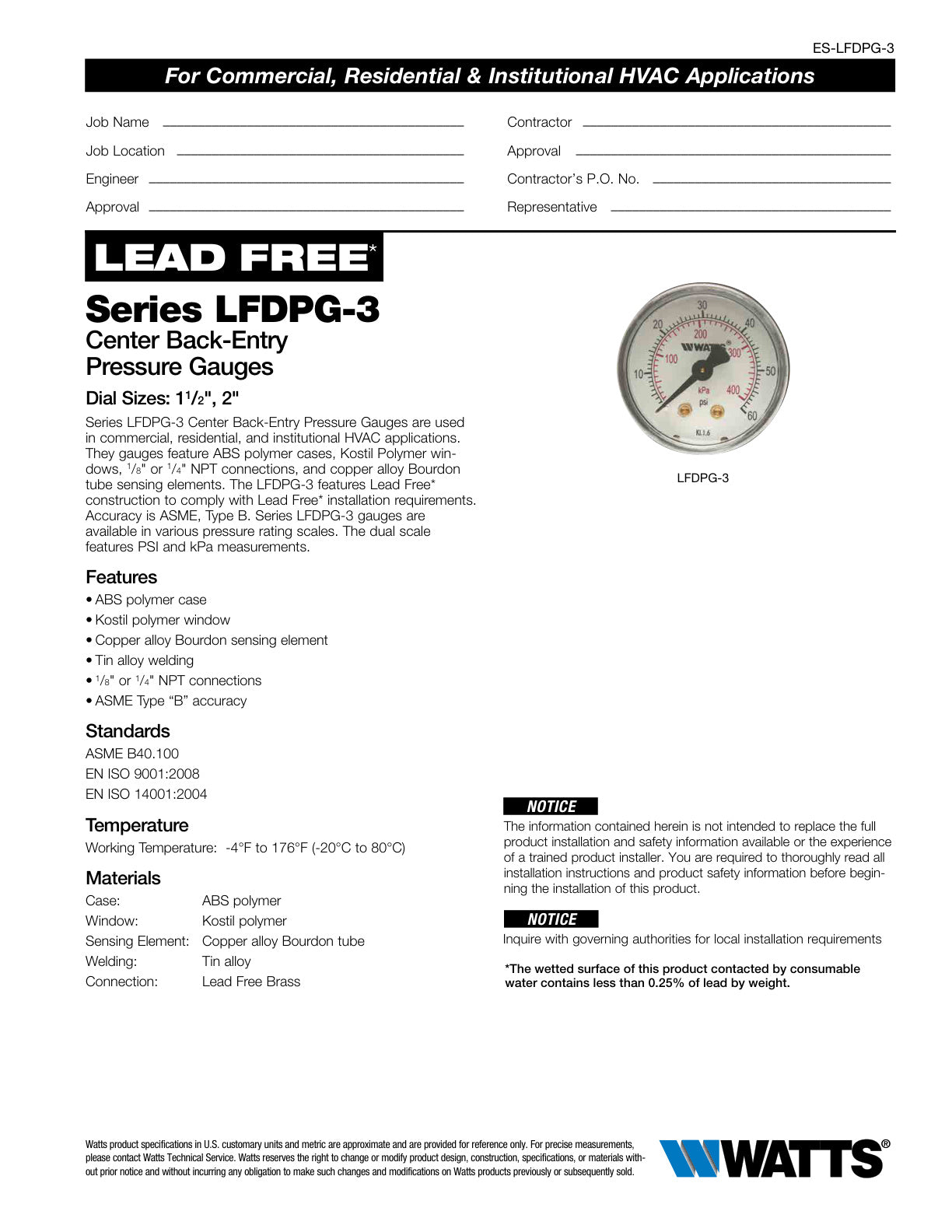 Serie LFDPG 3