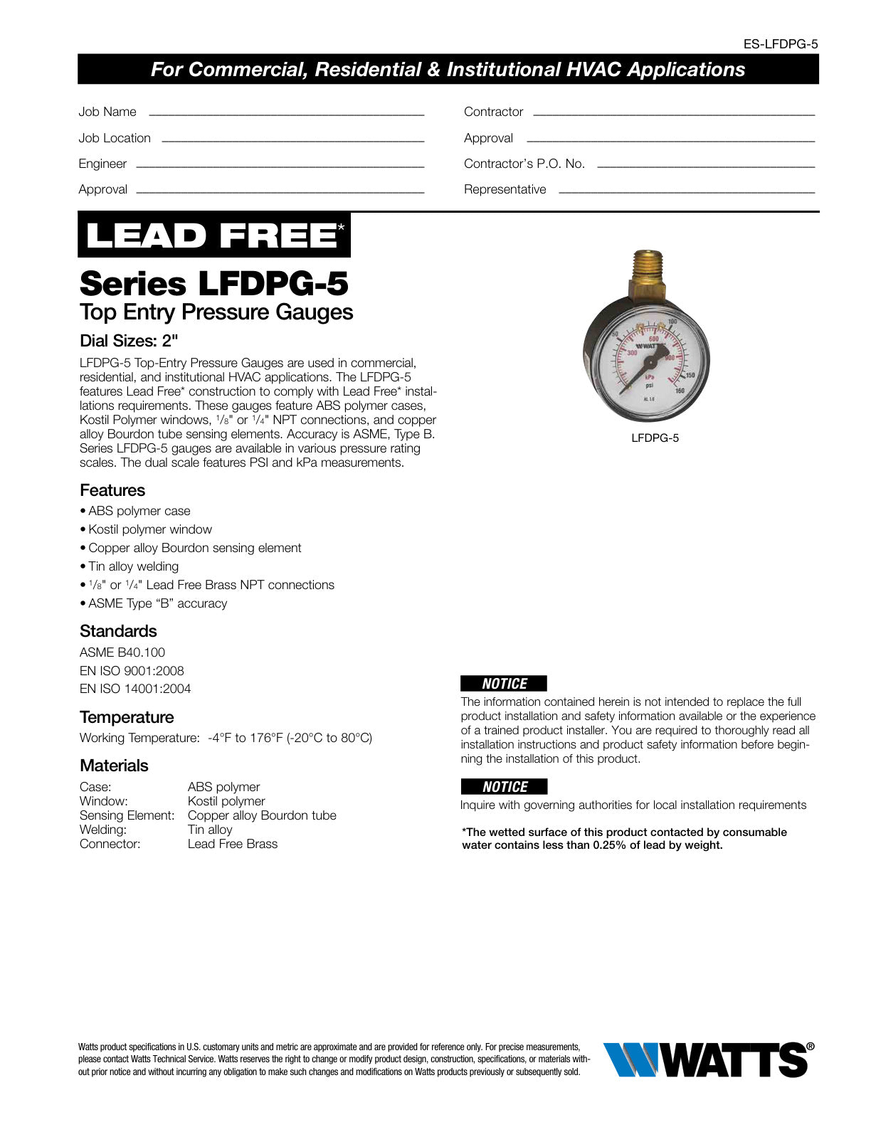 Serie LFDPG 5