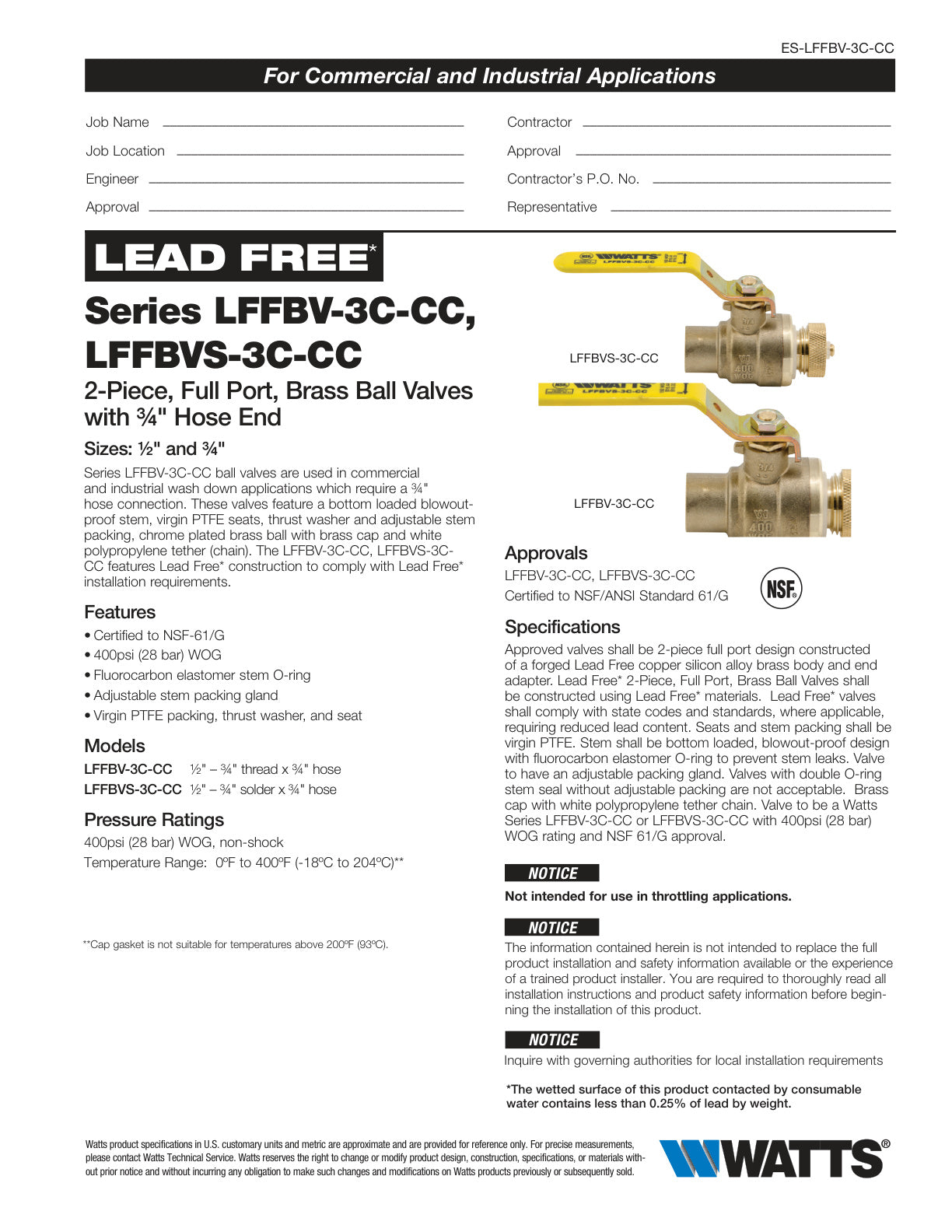 Serie LFFBV 3C CC
