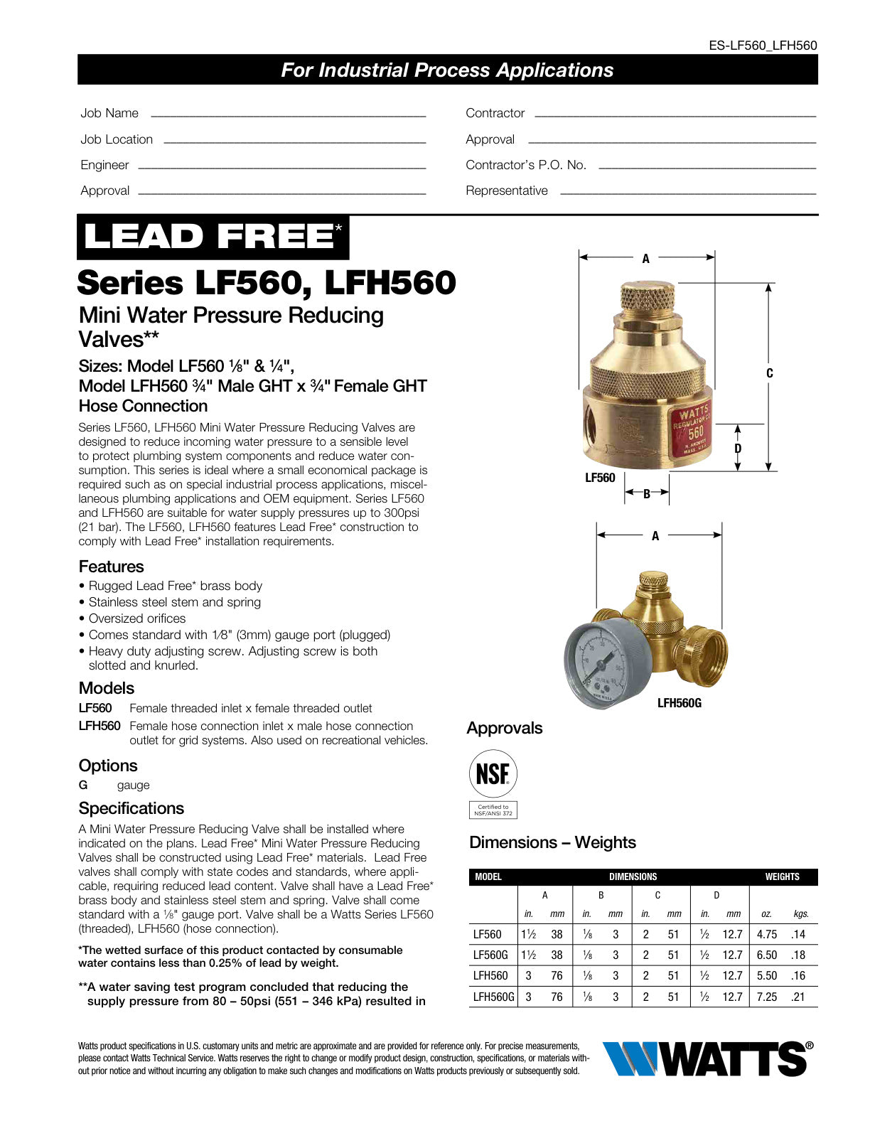 Serie LFH560