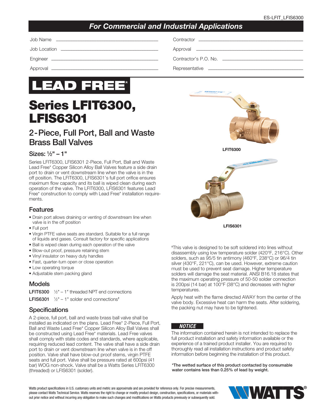 Serie LFIT6300
