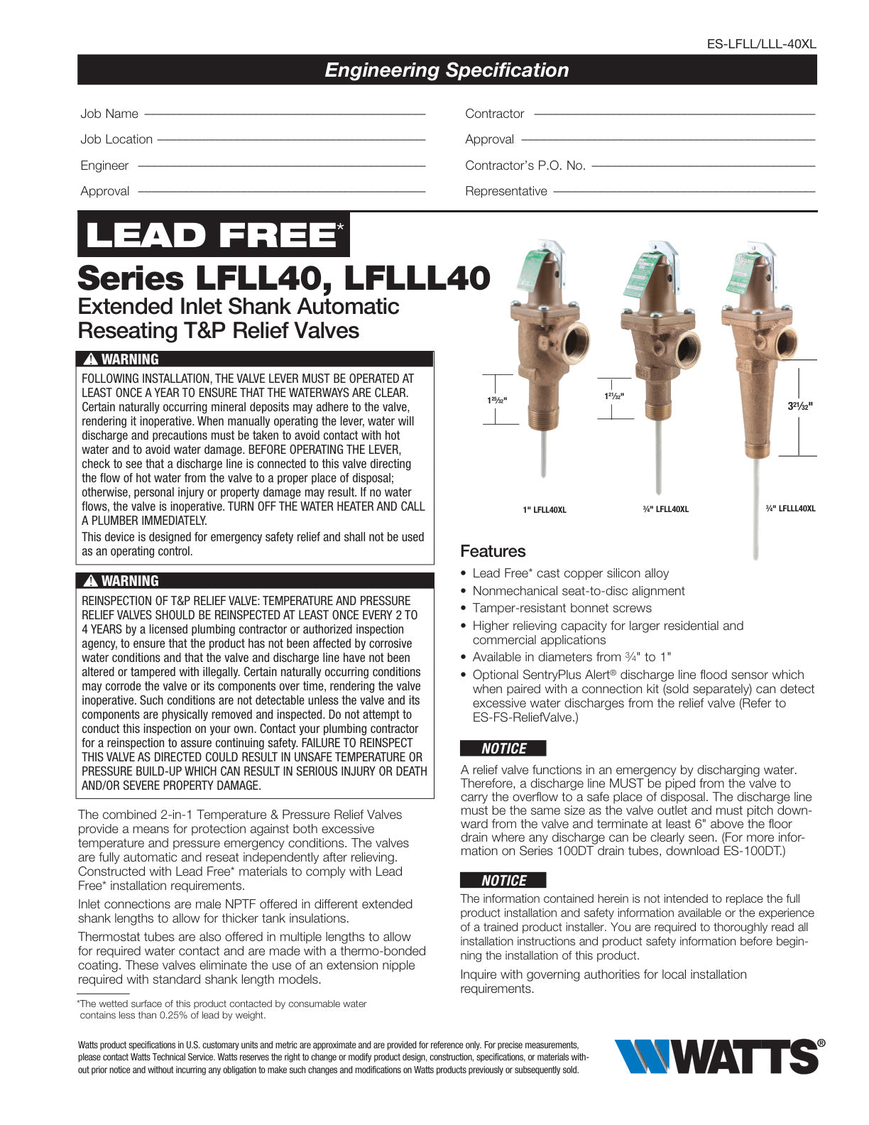 Serie LFLL40XL