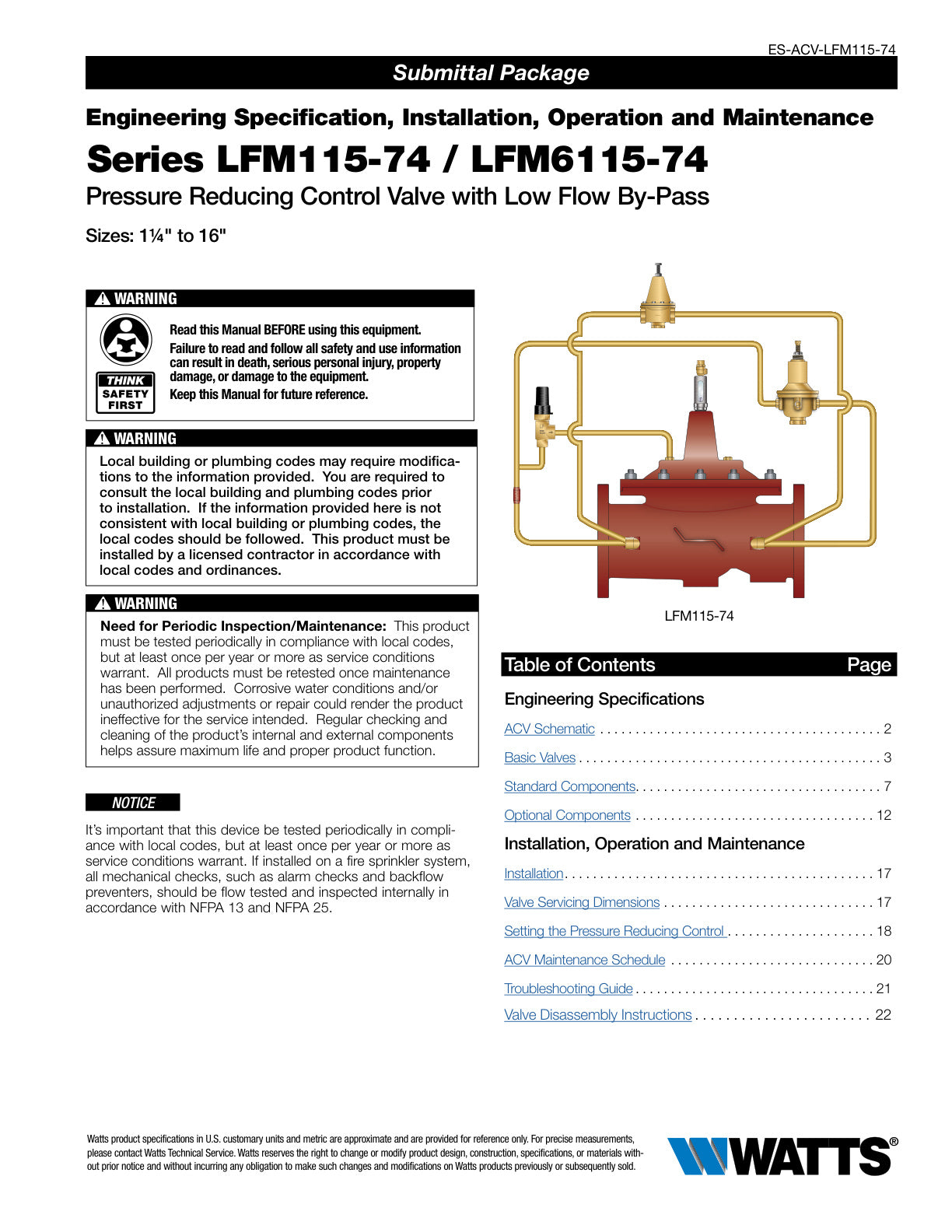 Serie LFM115 74