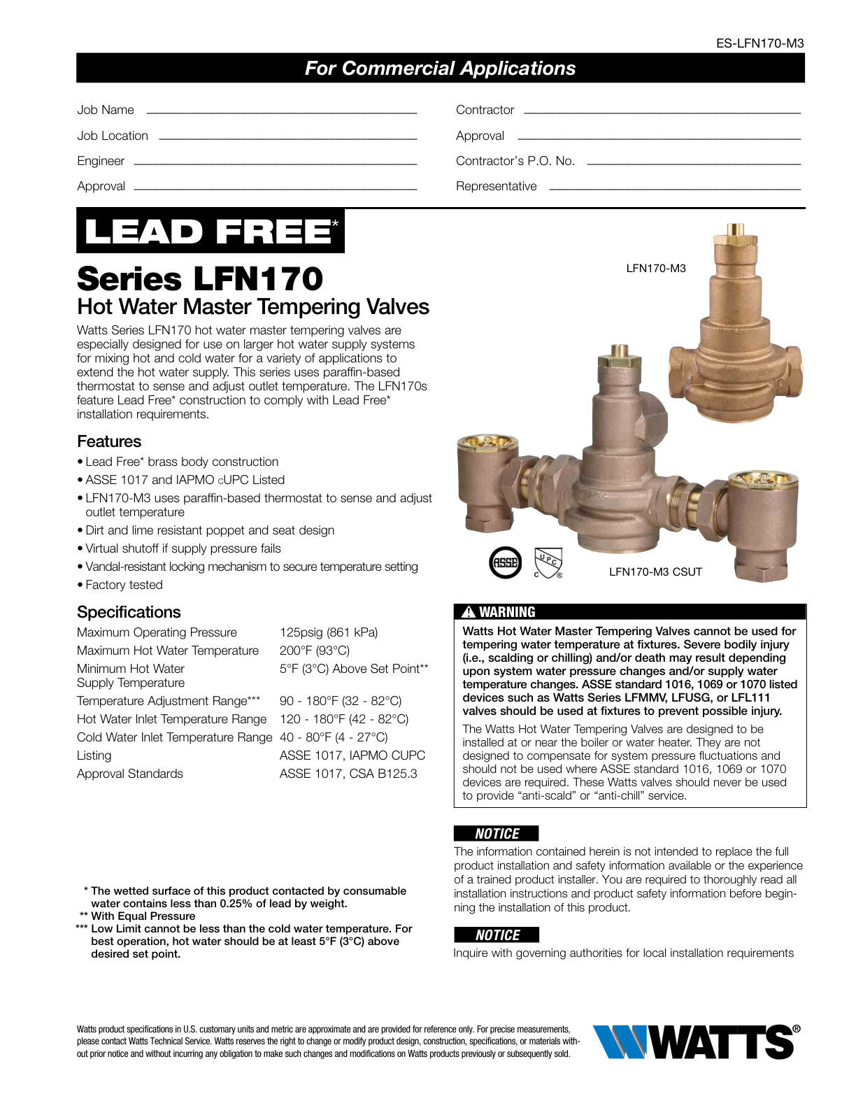 Serie LFN170
