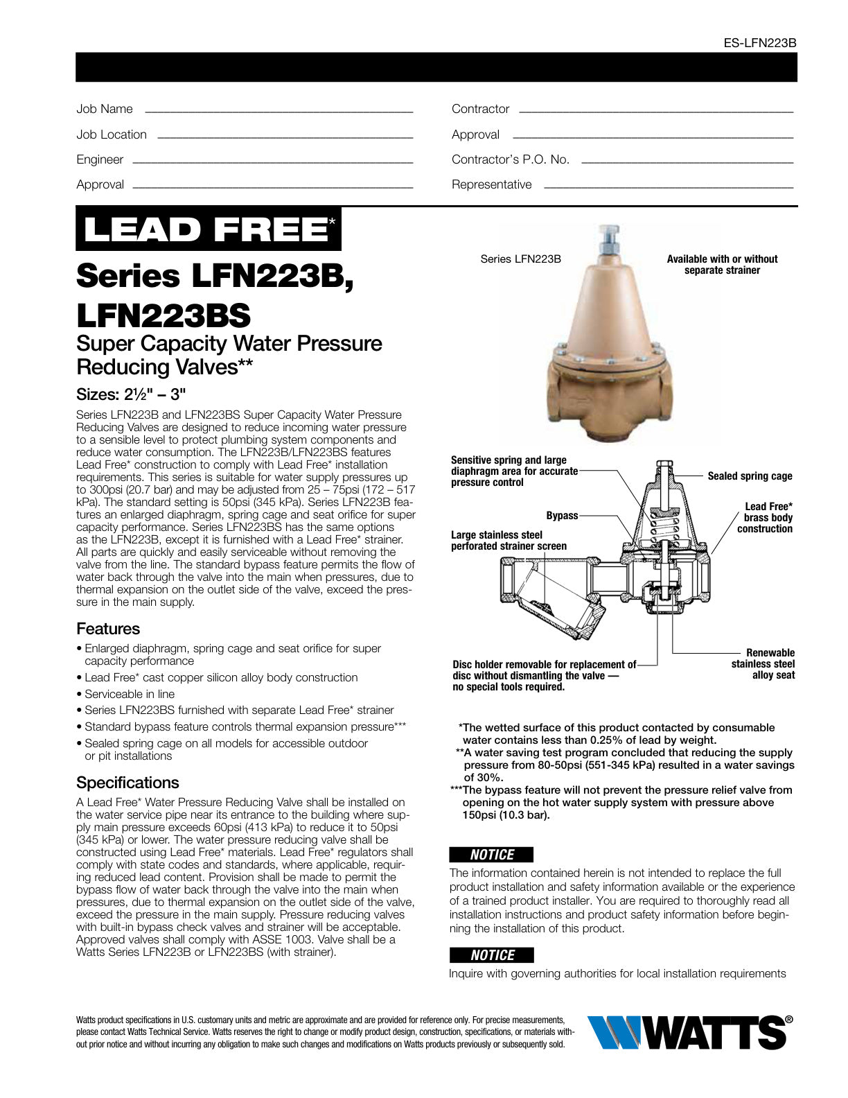 Serie LFN223B