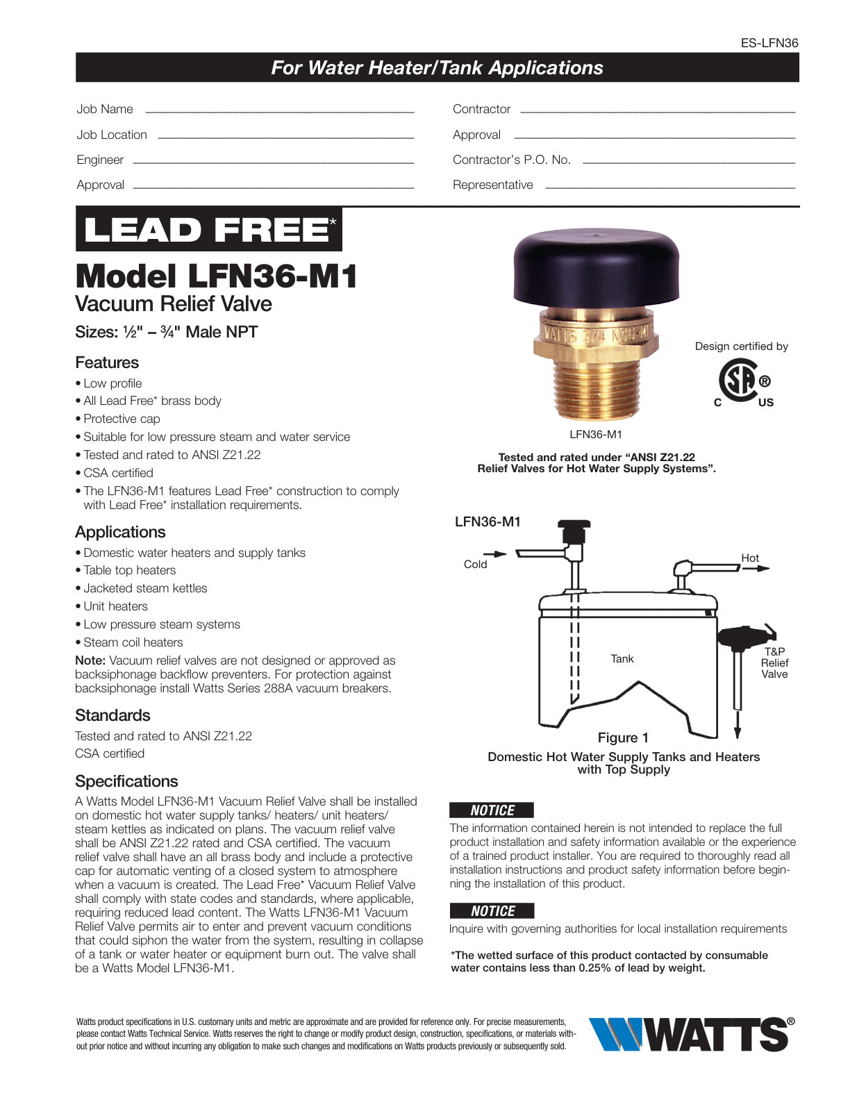 Serie LFN36