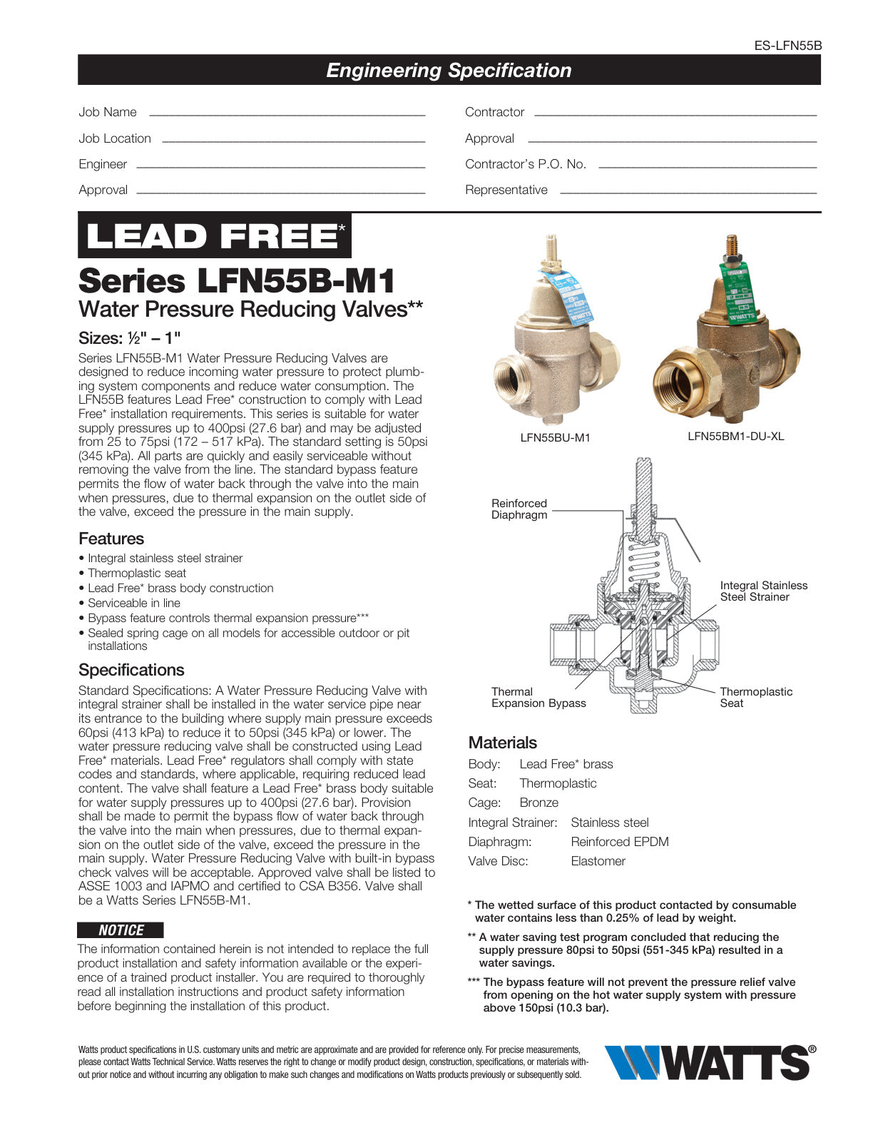Serie LFN55B M1