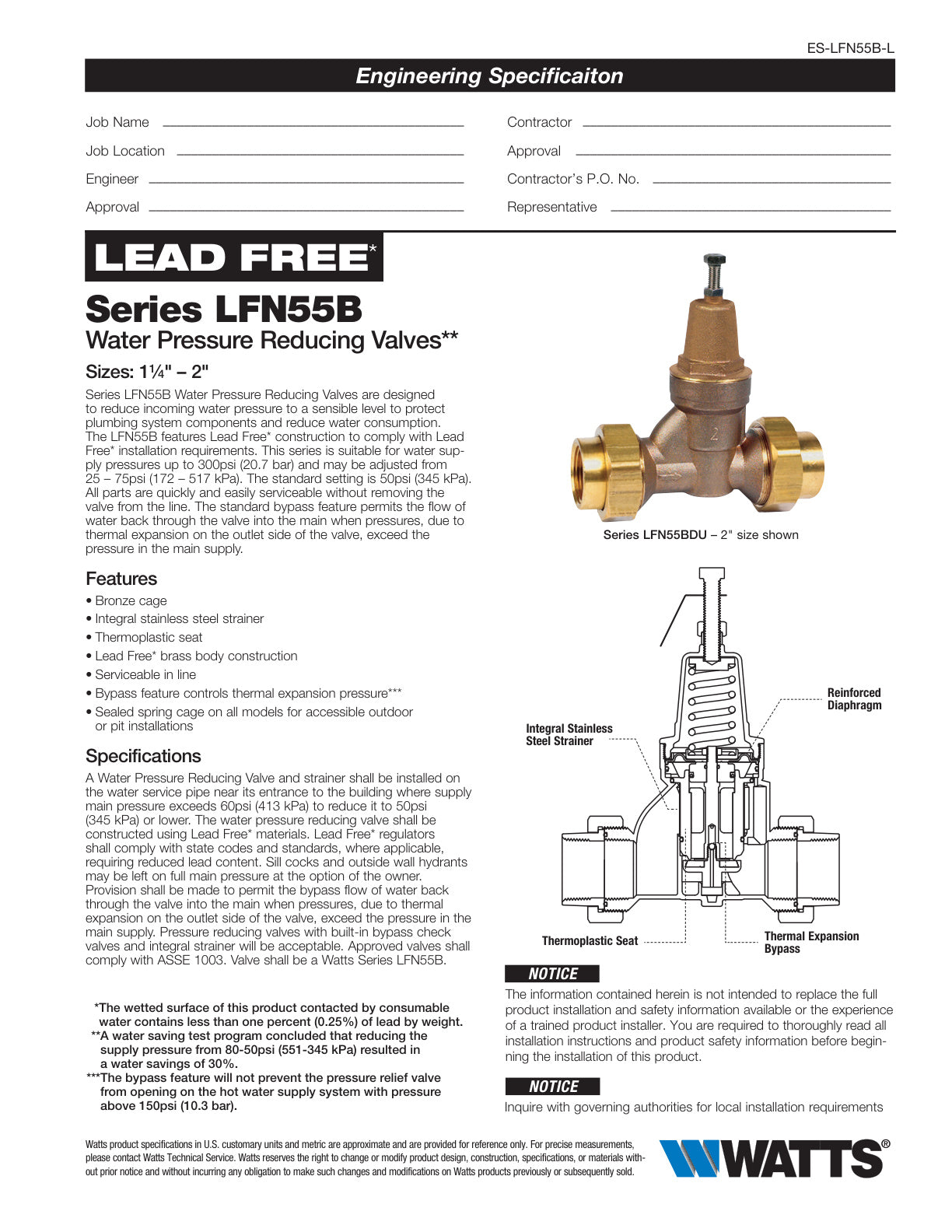 Serie LFN55B