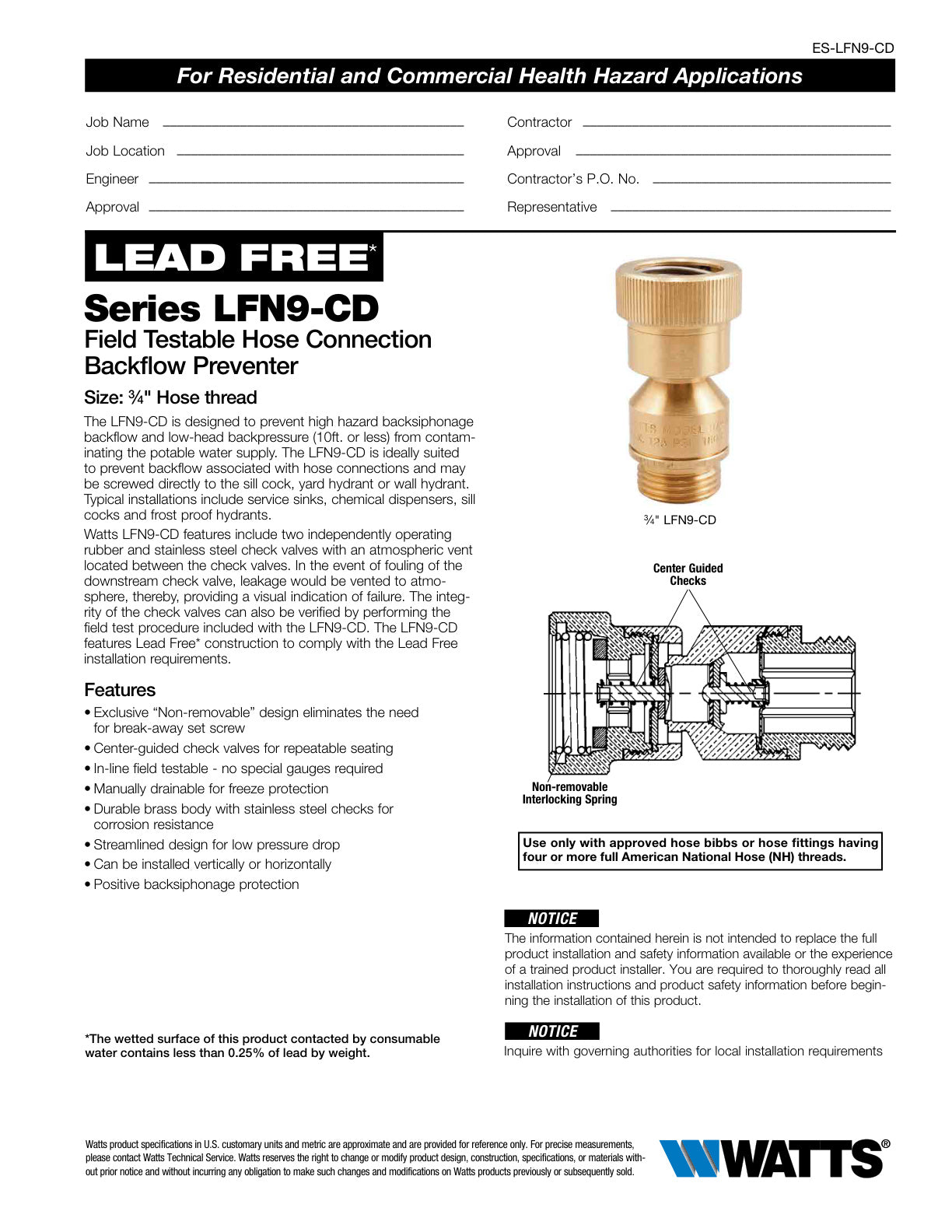 Serie LFN9 CD