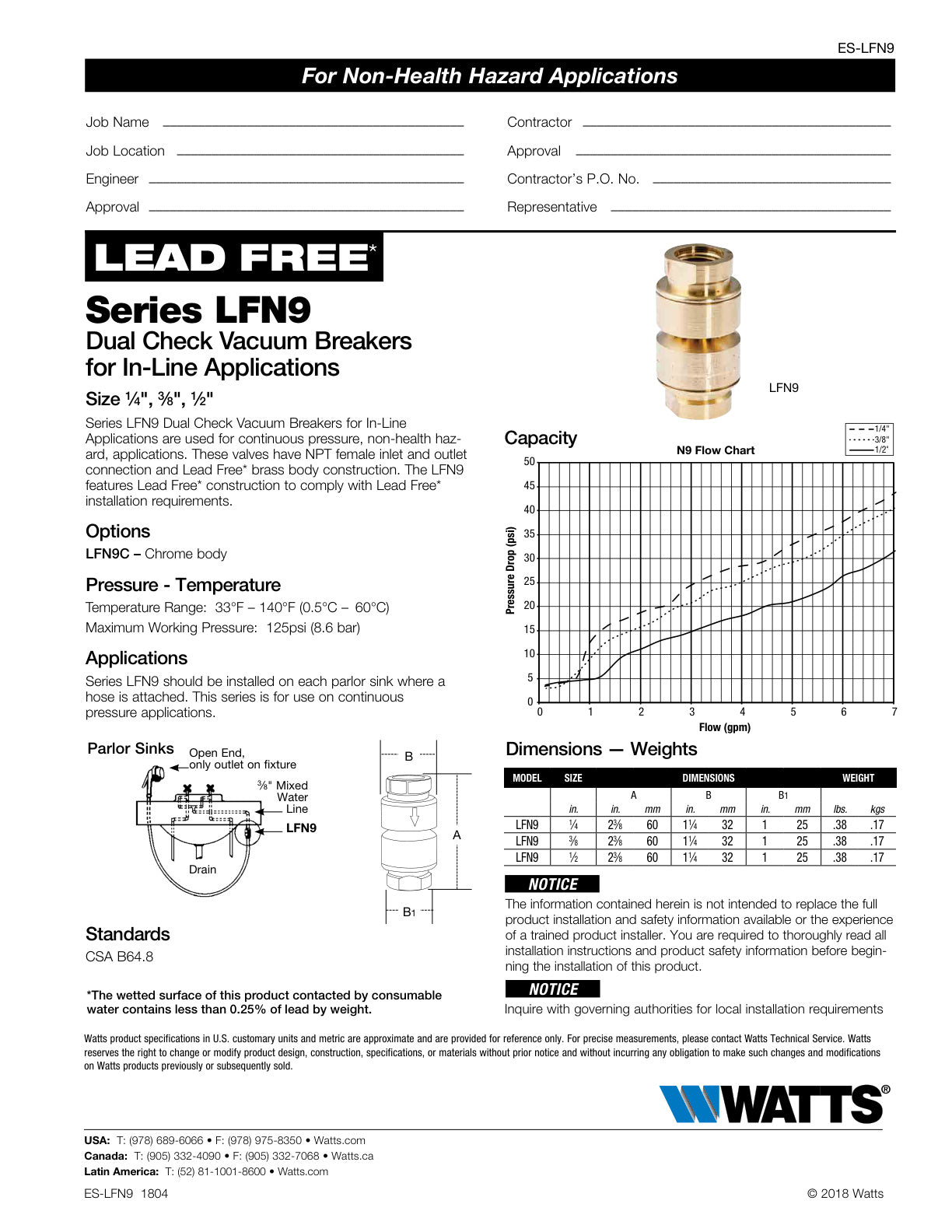 Serie LFN9