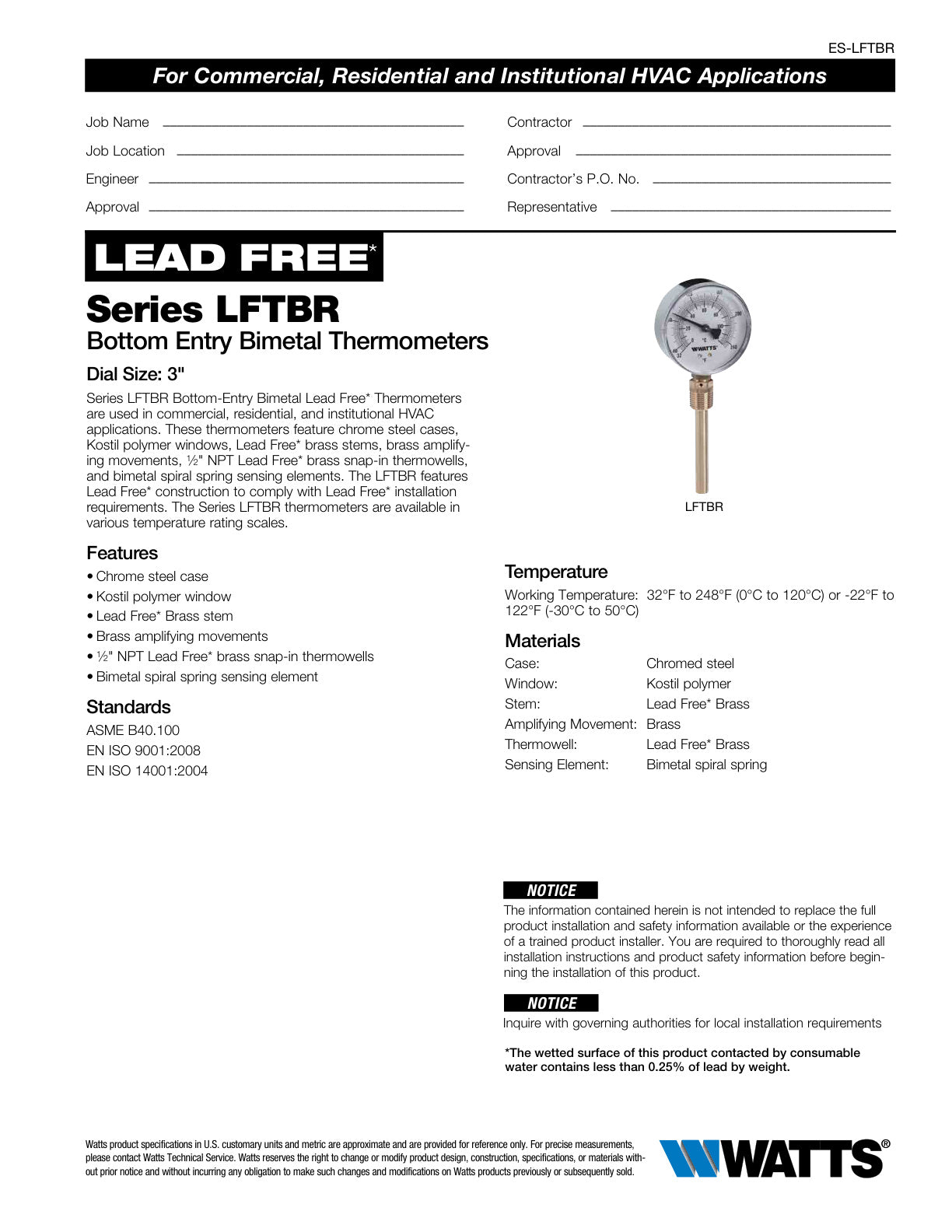 Serie LFTBR