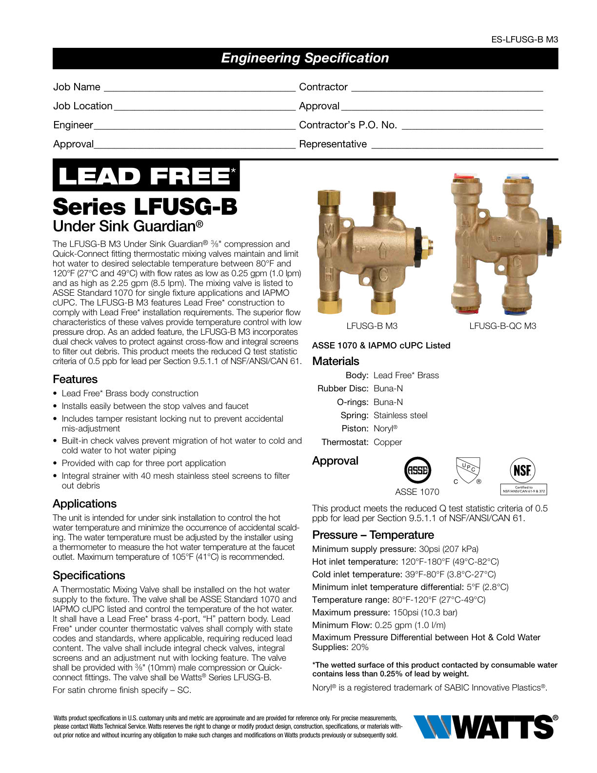 Serie LFUSG B