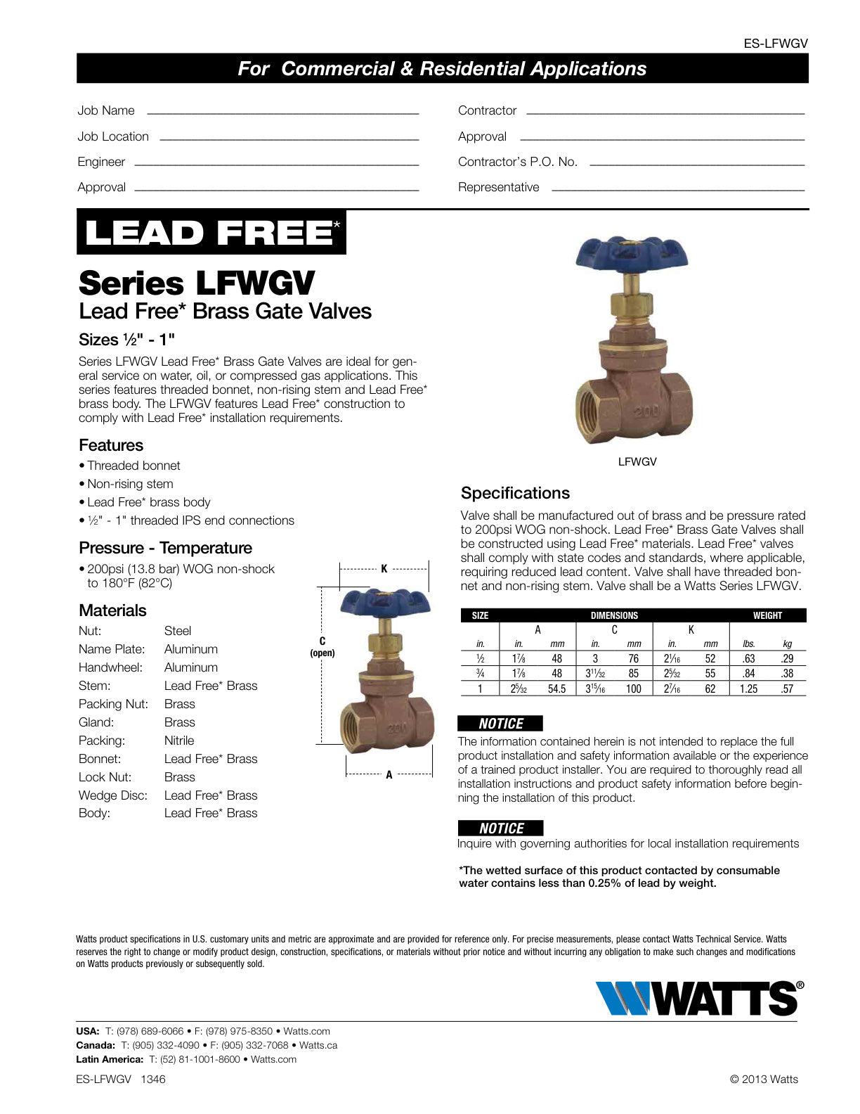 Serie LFWGV