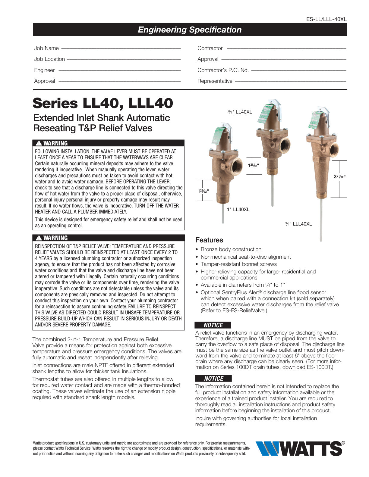 Serie LL40XL
