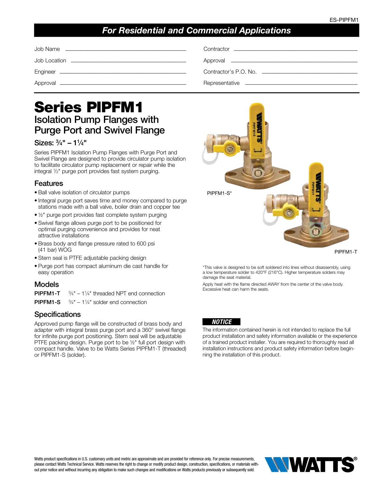 Serie PIPFM1