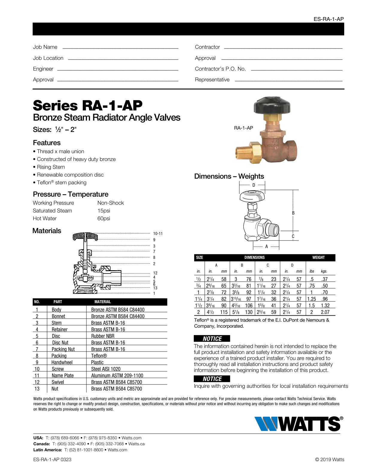 Serie RA 1 AP
