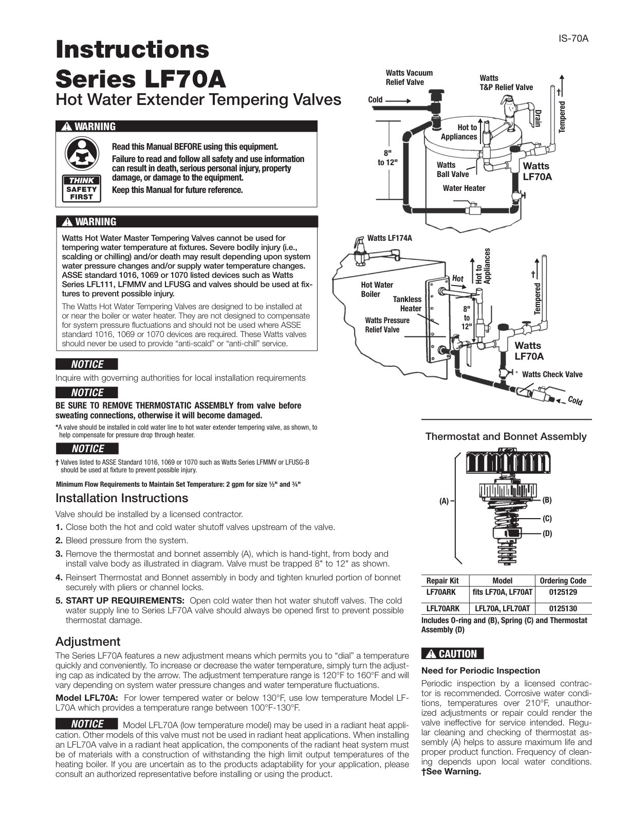 Serie RK LF70A