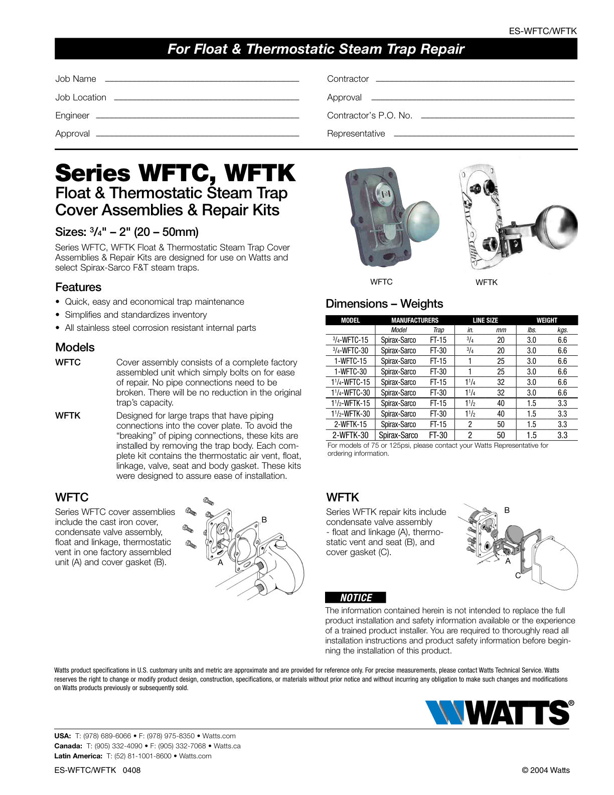Serie RK WFT