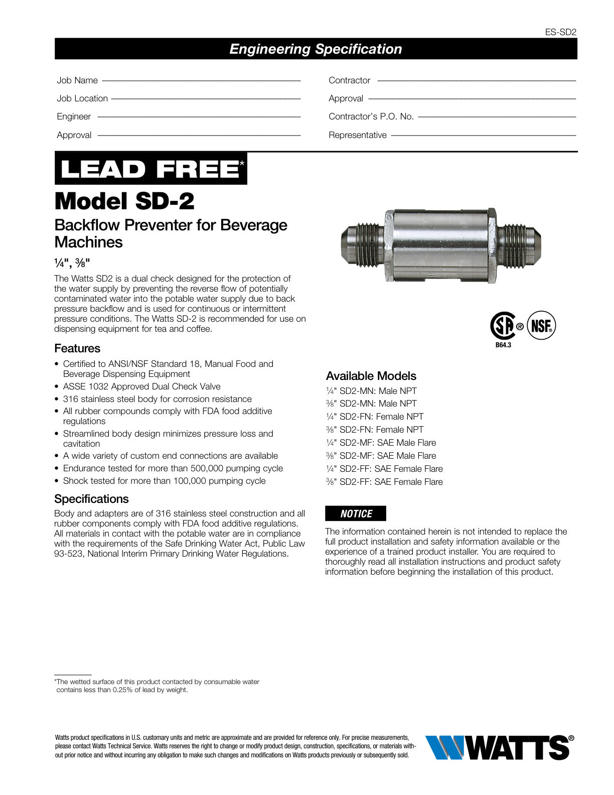Serie SD 2