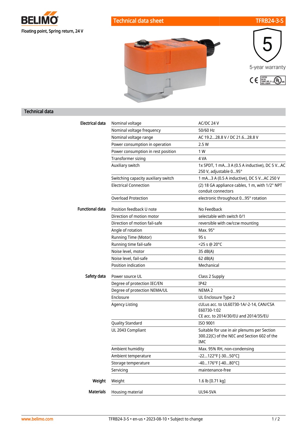 TFRB24 3 S Datasheet