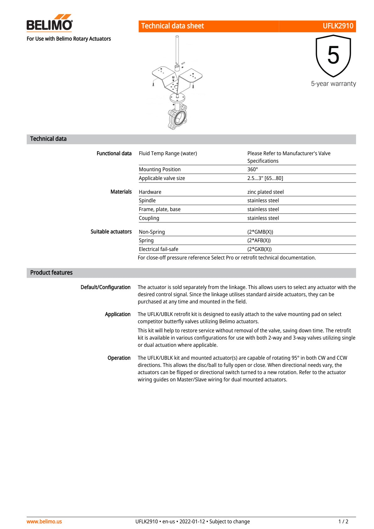 UFLK2910 Datasheet