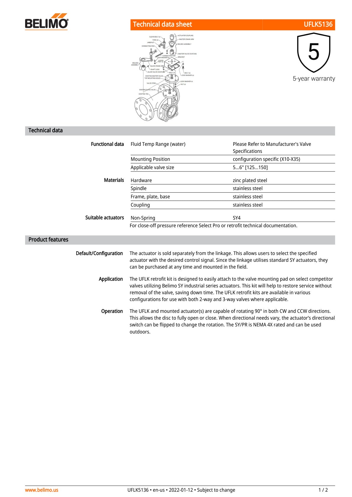 UFLK5136 Datasheet