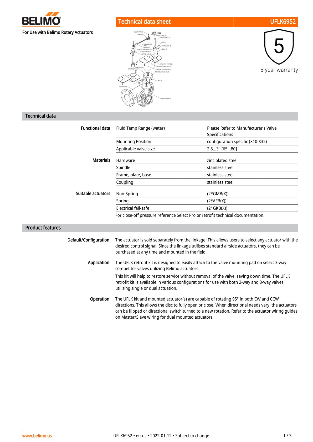 UFLK6952 Datasheet