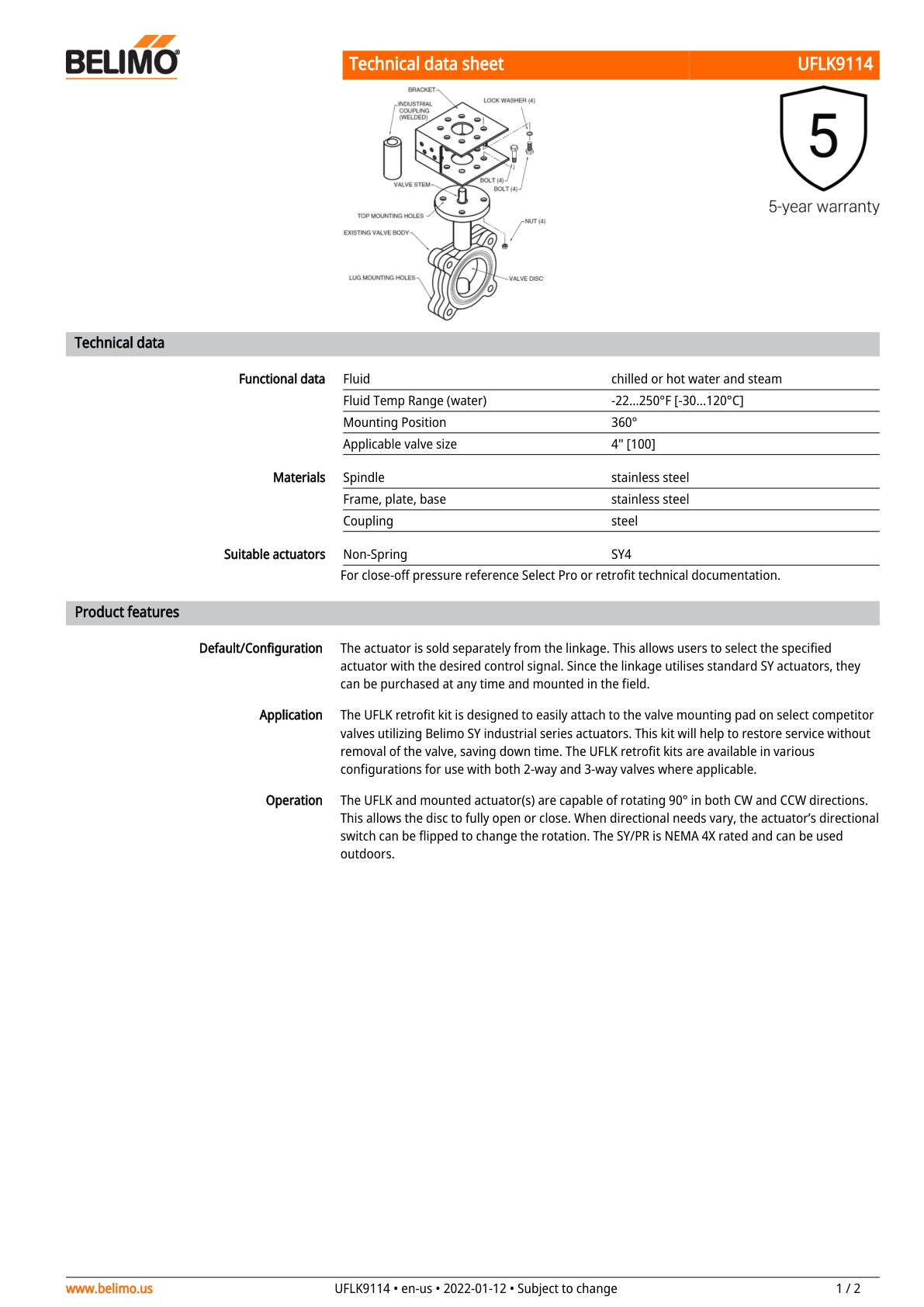 UFLK9114 Datasheet