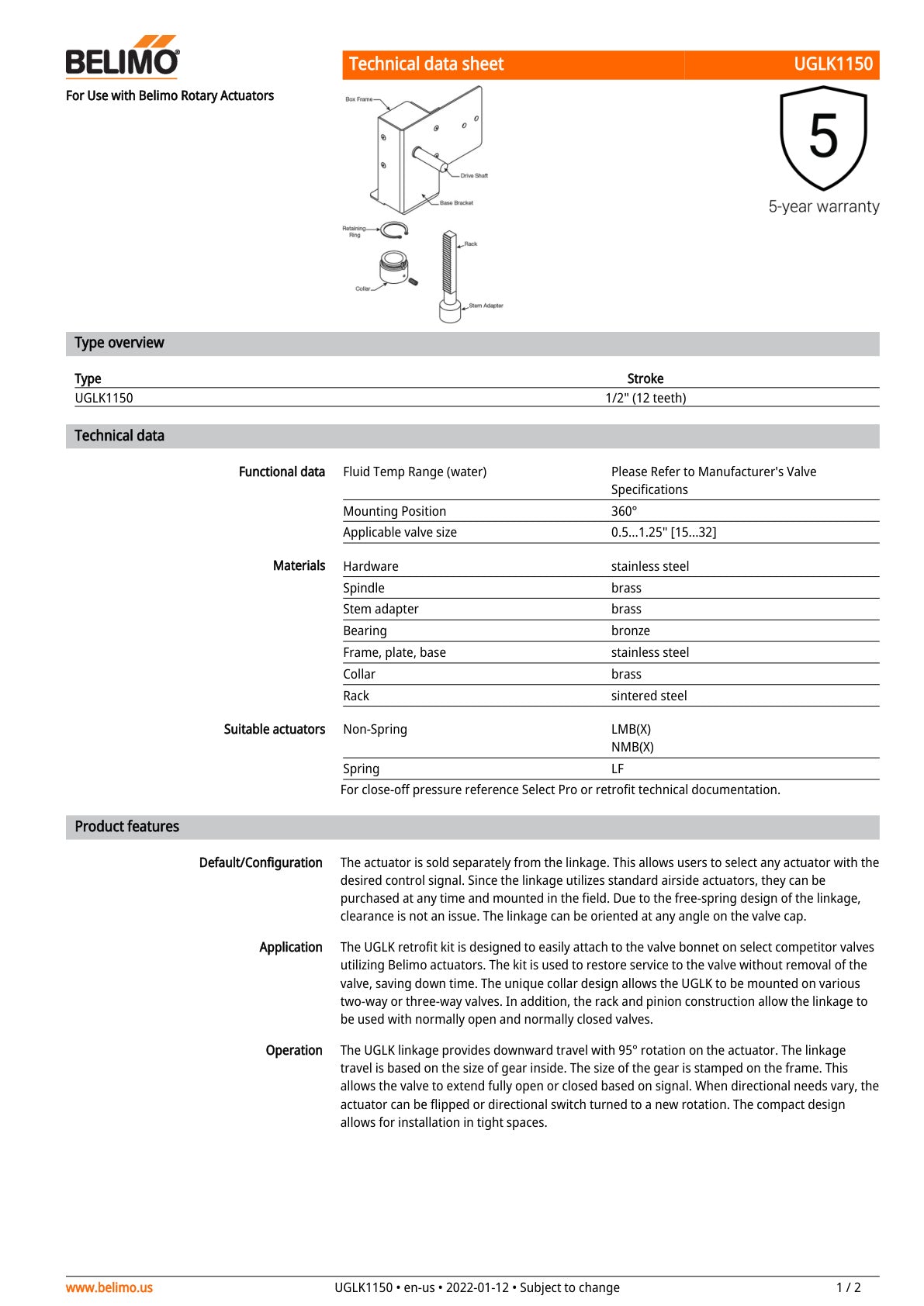 UGLK1150 Datasheet