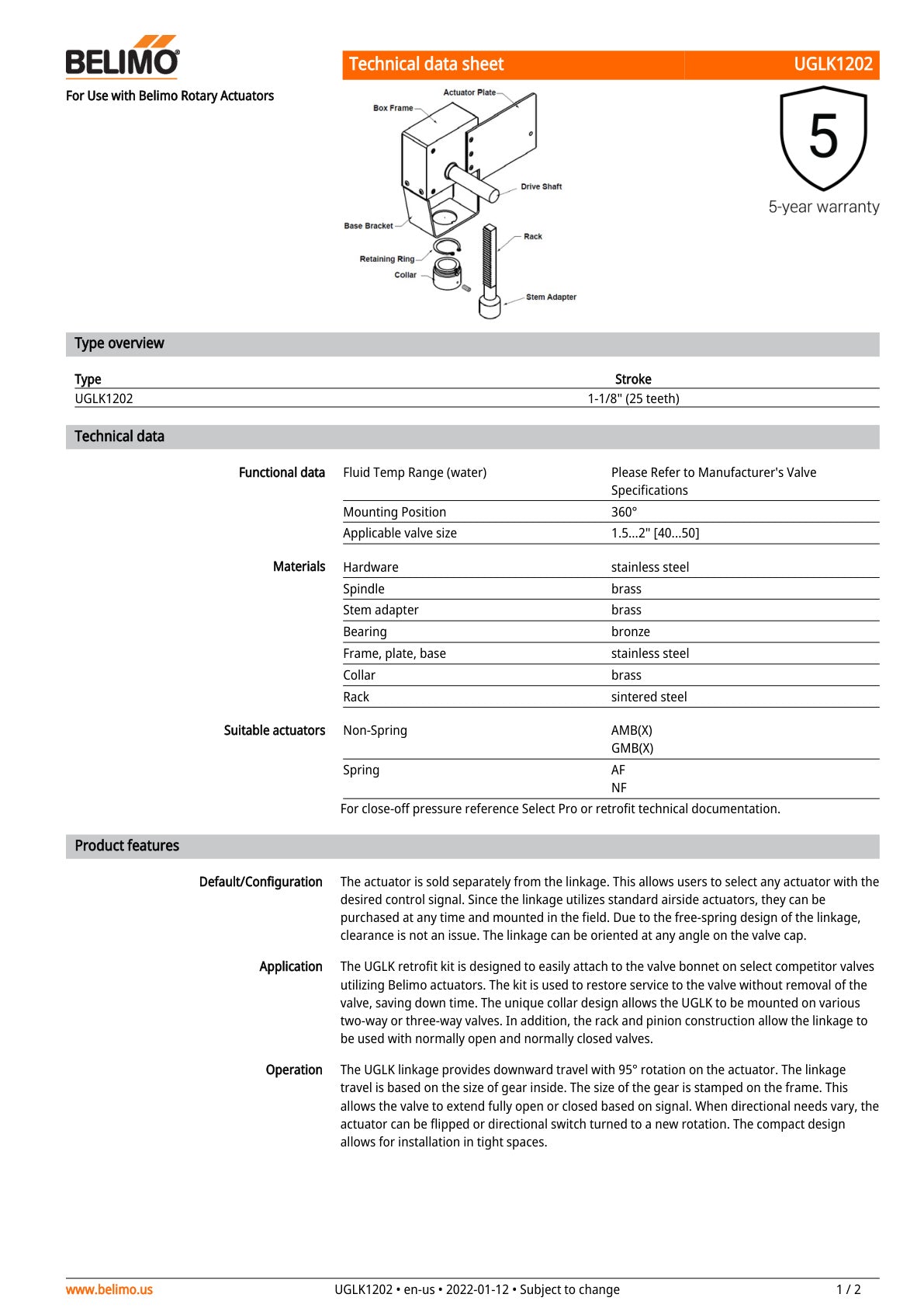 UGLK1202 Datasheet