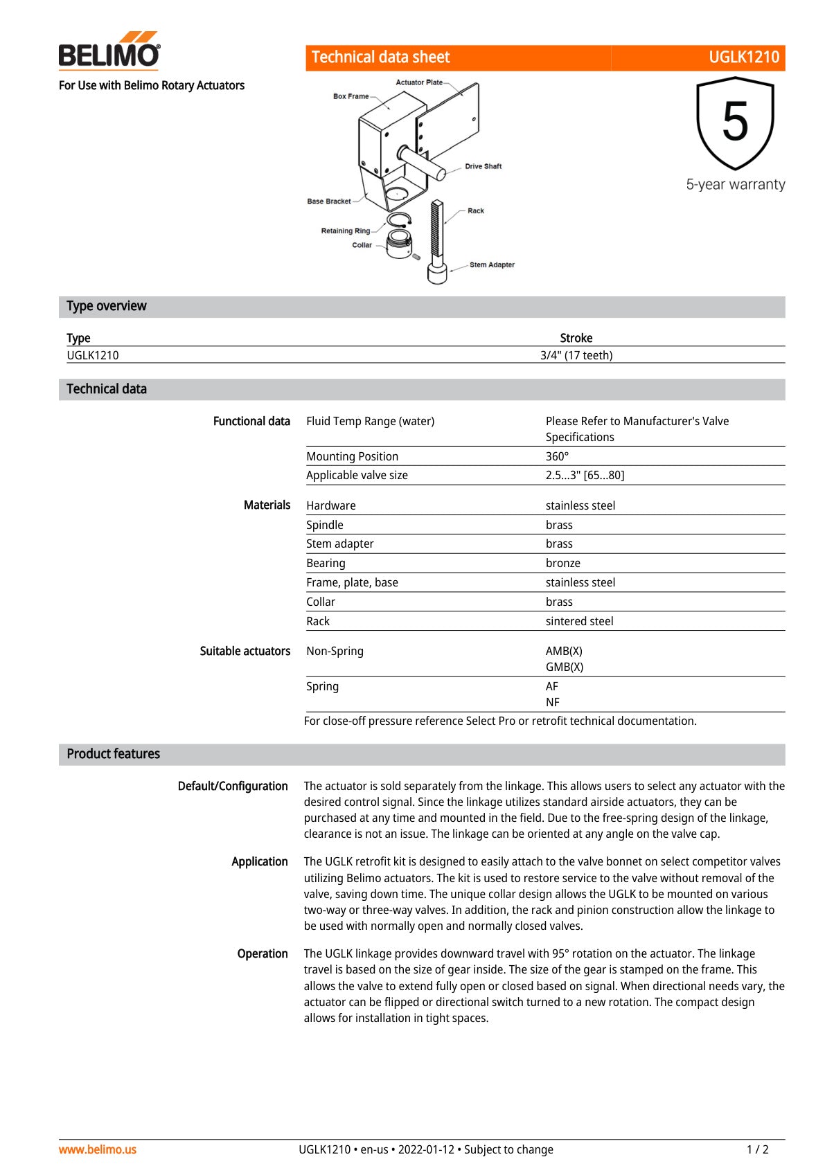 UGLK1210 Datasheet