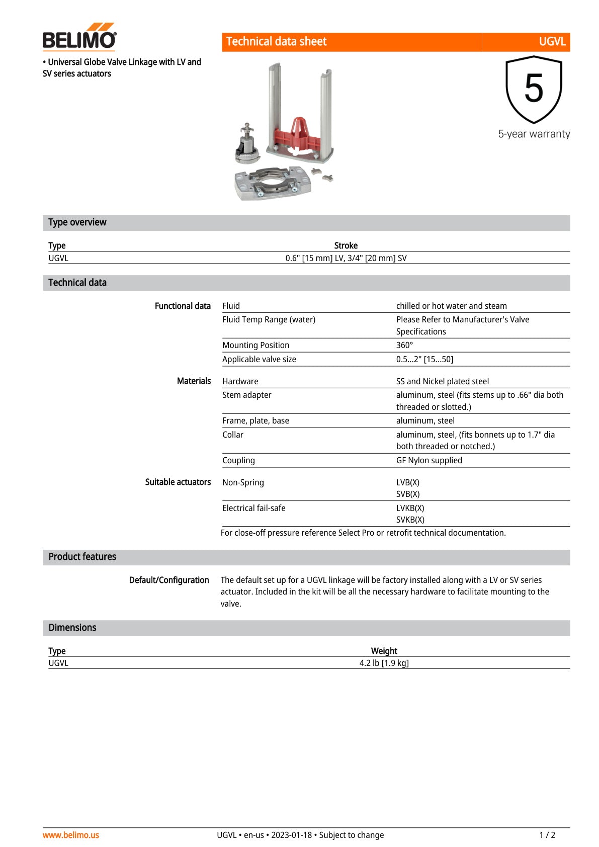 UGVL LVX24 SR Assembly