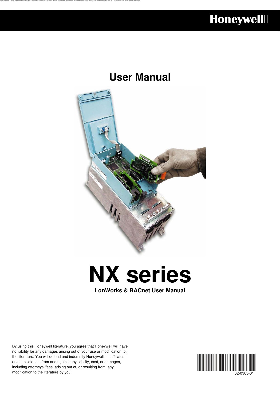 User Manual For Nxl  Nxs  Nxb  32006630 013  32006630 001  Nx Nx Series Vfd Lonworks And Bacnet User