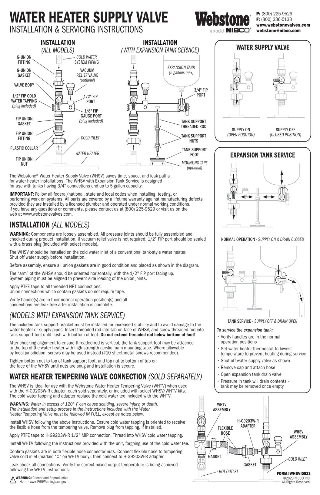 WHSV IOM Manual