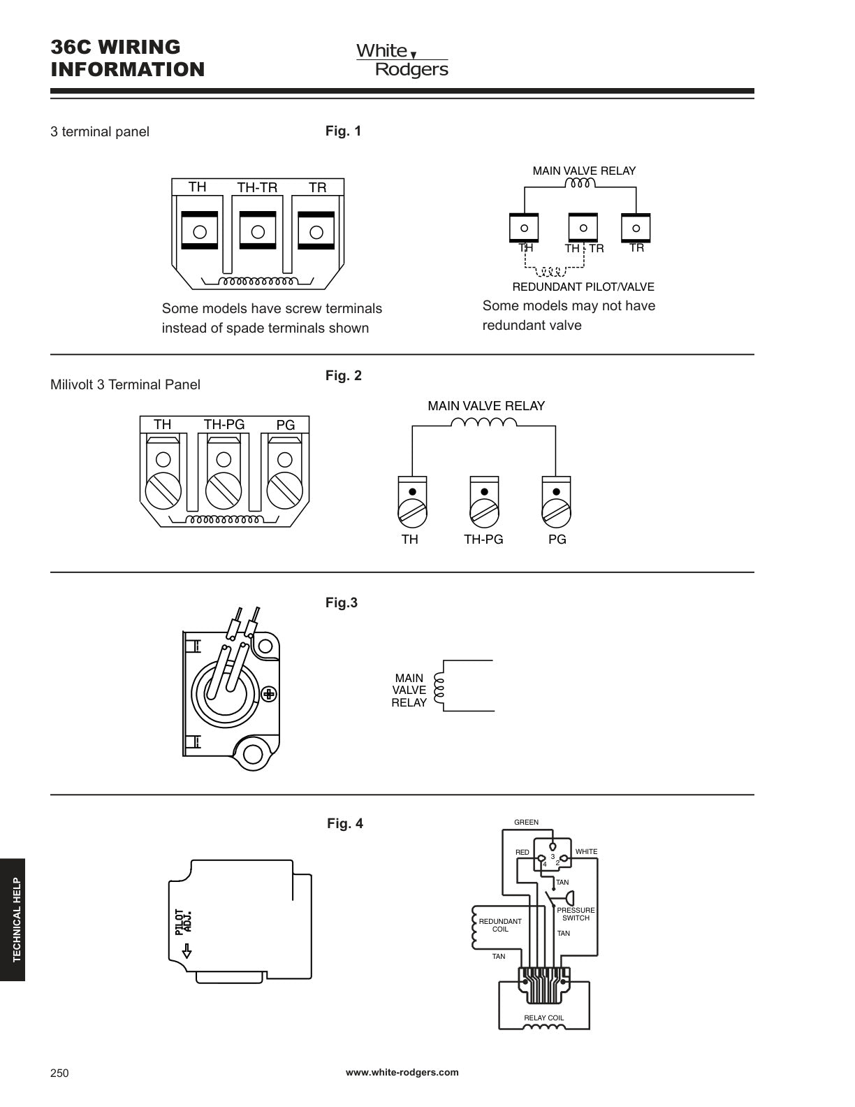 White Rodgers 36C Wiring Instructions