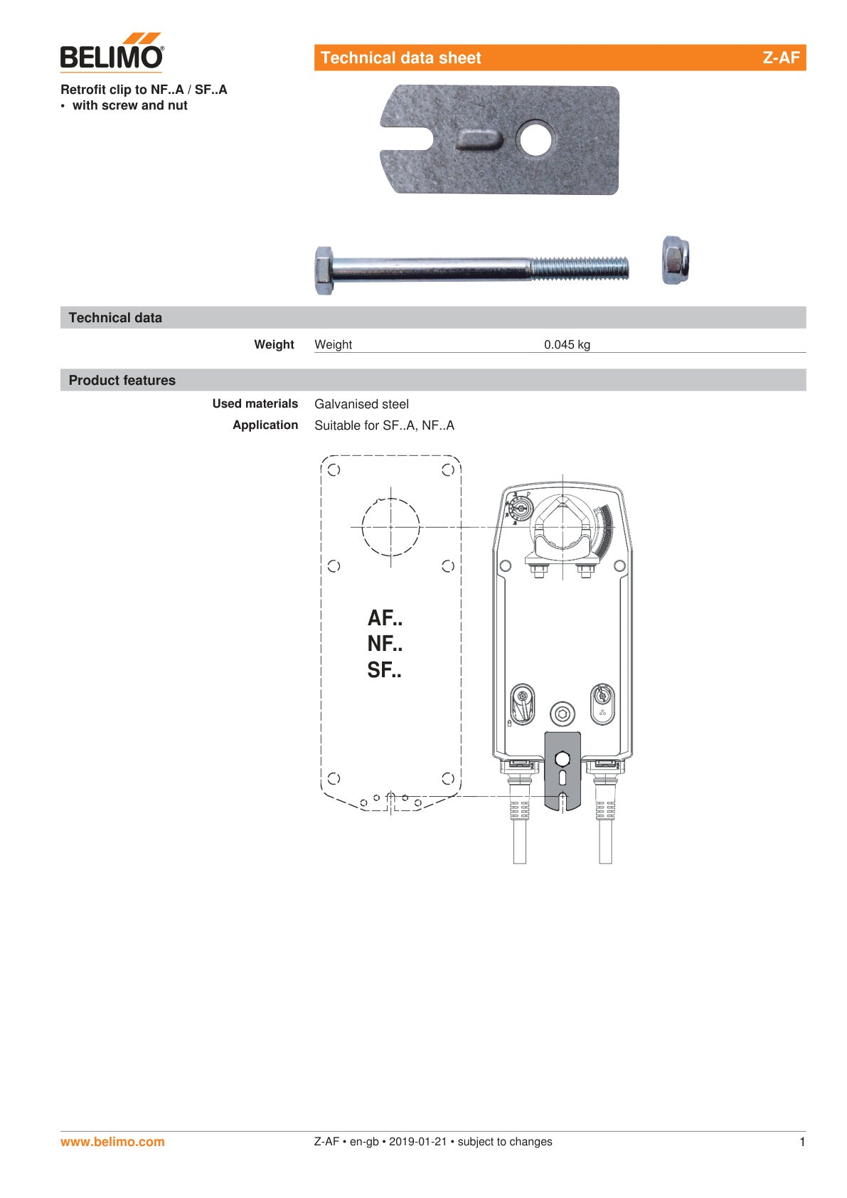 Z AF Datasheet