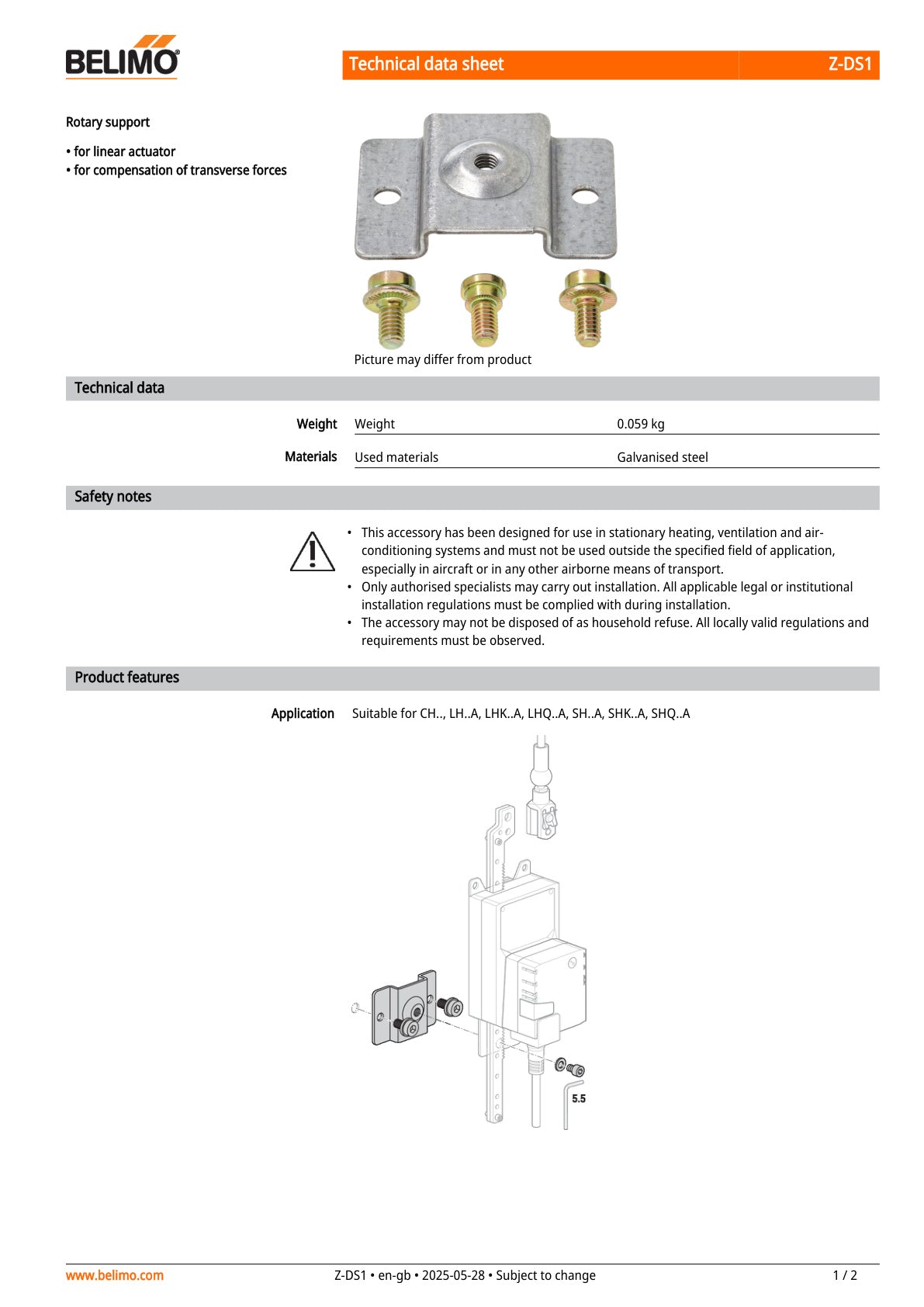 Z DS1 Datasheet