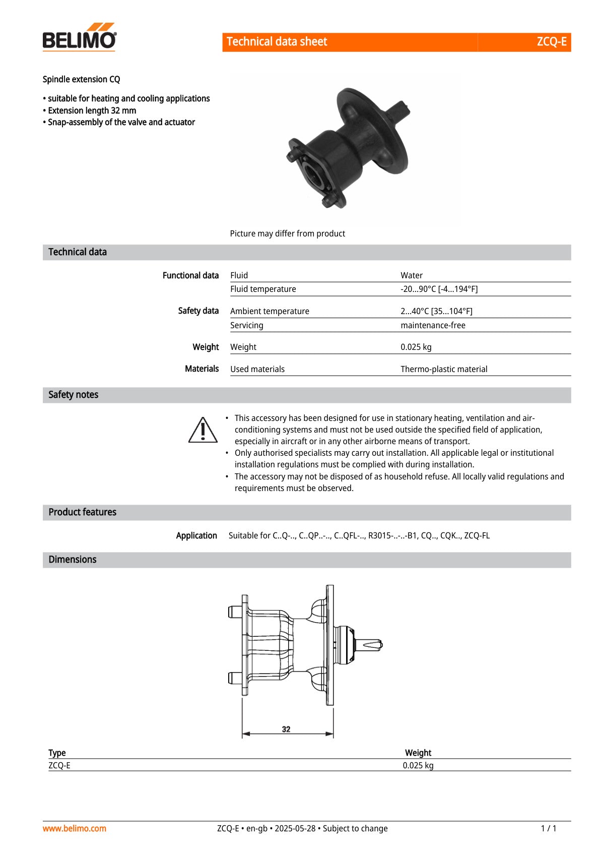 ZCQ E Datasheet