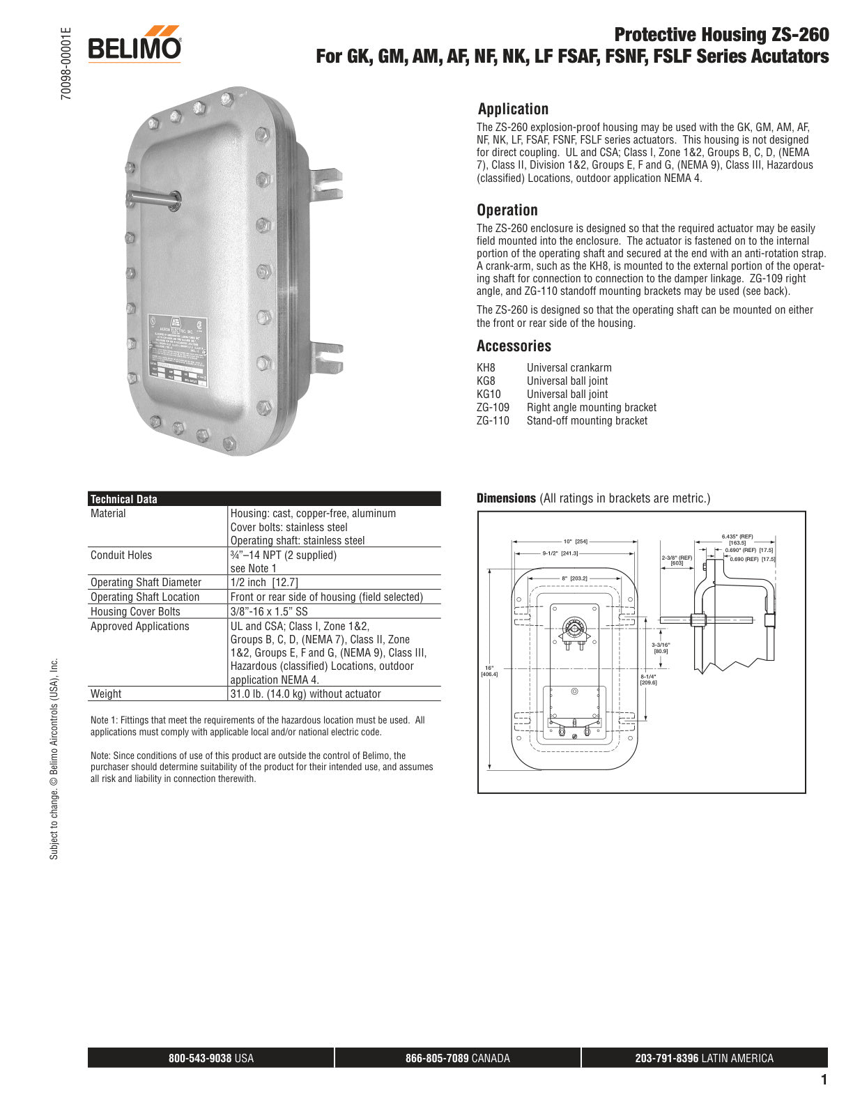 ZS 260 Datasheet